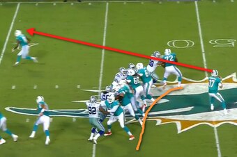 The Dolphins are hoping to have more clean pockets like this throughout 2014