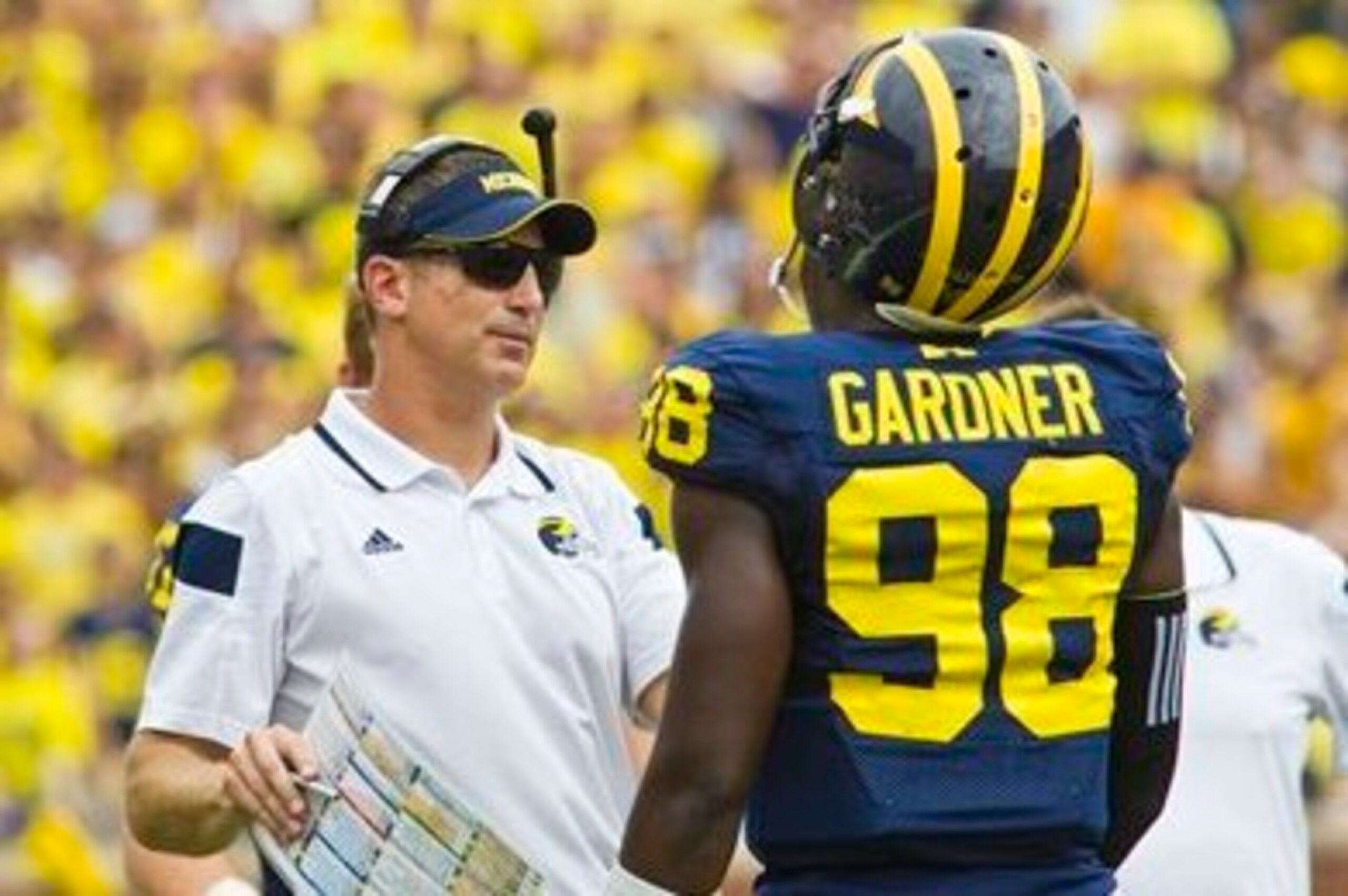 Doug Nussmeier and Devin Gardner