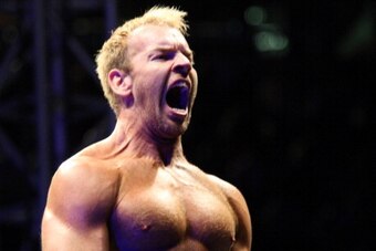 DURBAN, SOUTH AFRICA - JULY 08:  Christian during the WWE Smackdown Live Tour at Westridge Park Tennis Stadium on July 08, 2011 in Durban, South Africa.  (Photo by Steve Haag/Gallo Images/Getty Images)