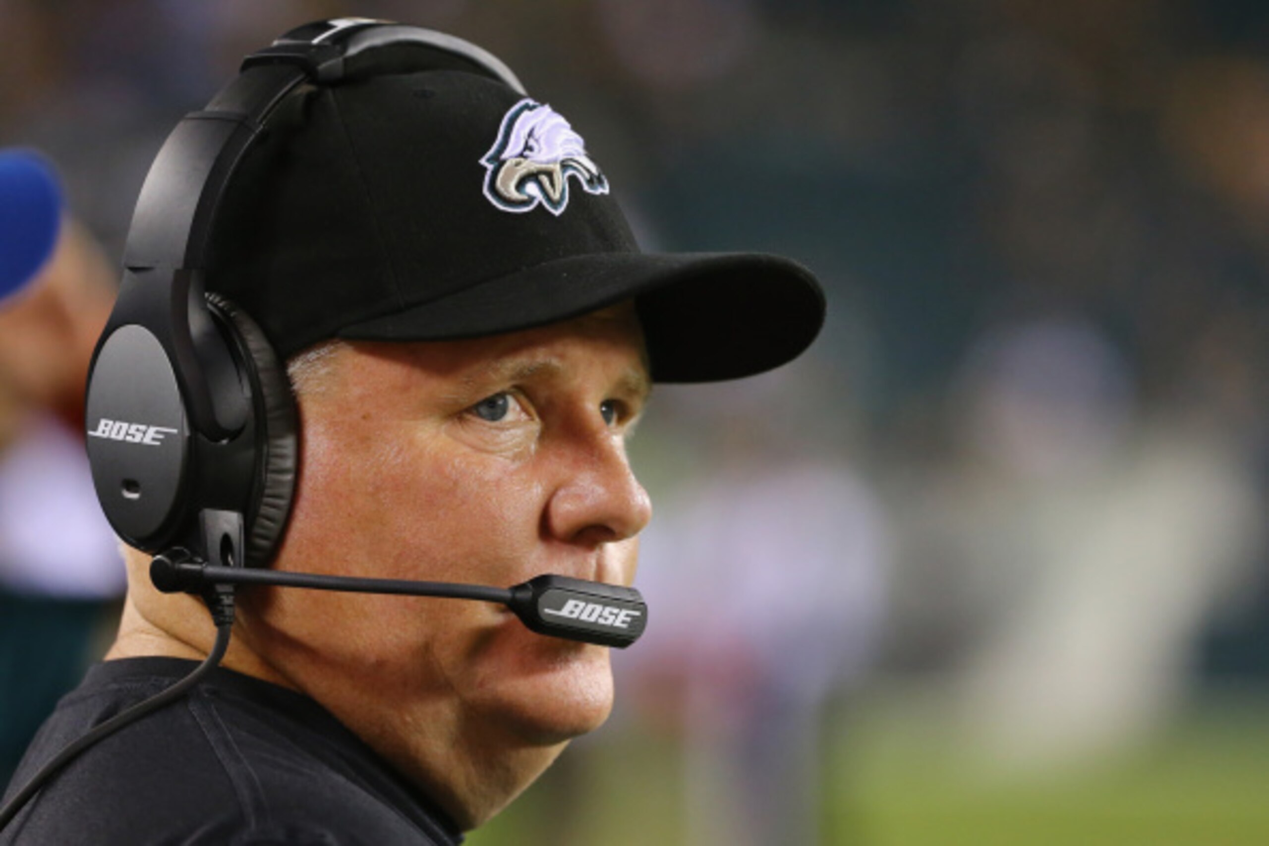 PHILADELPHIA, PA - AUGUST 21:  Head Coach Chip Kelly of the Philadelphia Eagles looks on gainst the Pittsburgh Steelers during their Pre Season game at Lincoln Financial Field on August 21, 2014 in Philadelphia, Pennsylvania.  (Photo by Al Bello/Getty Ima