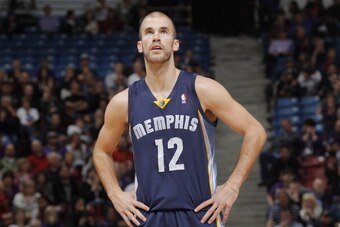 SACRAMENTO, CA - JANUARY 29: Nick Calathes #12 of the Memphis Grizzlies in a game against the Sacramento Kings on January 29, 2014 at Sleep Train Arena in Sacramento, California. NOTE TO USER: User expressly acknowledges and agrees that, by downloading an