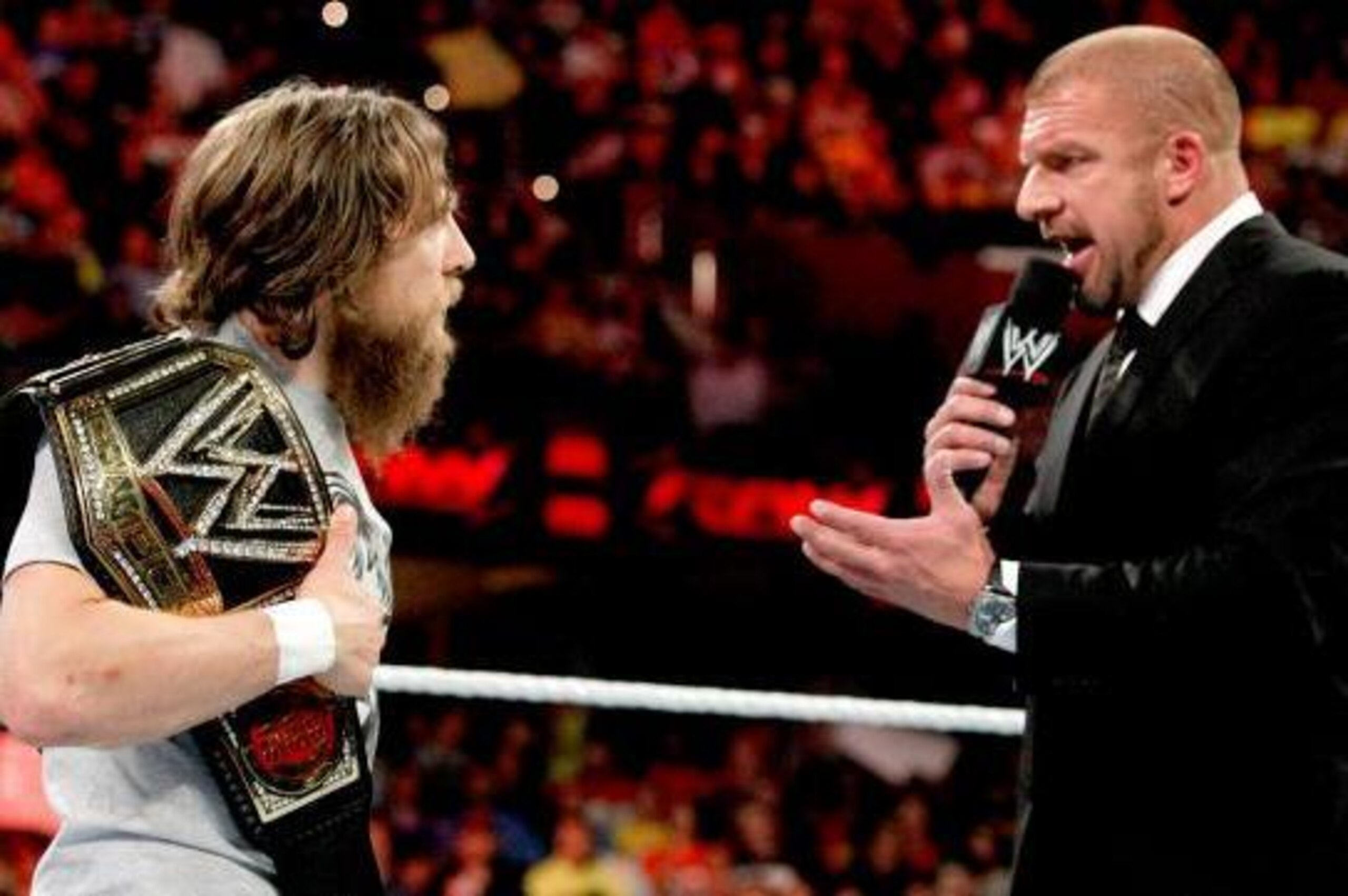 Daniel Bryan and Triple H Daniel Bryan and Triple H
