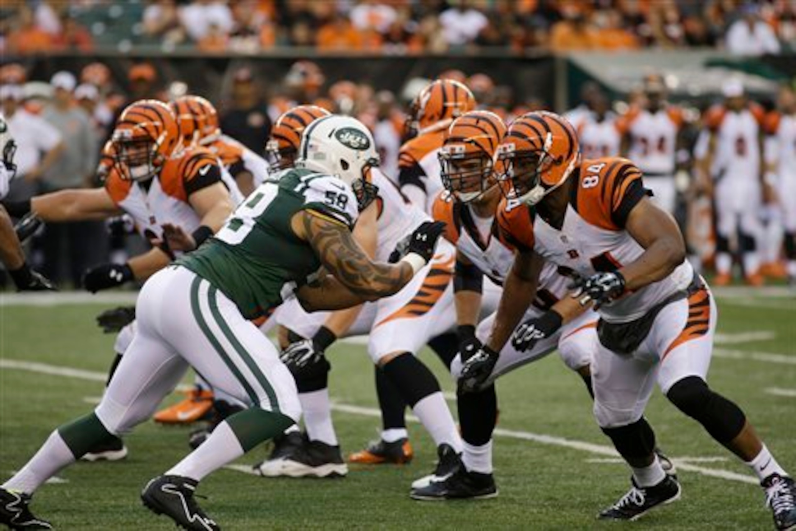 Rex Ryan should ensure that Jason Babin gets his chances to rush against Menelik Watson.