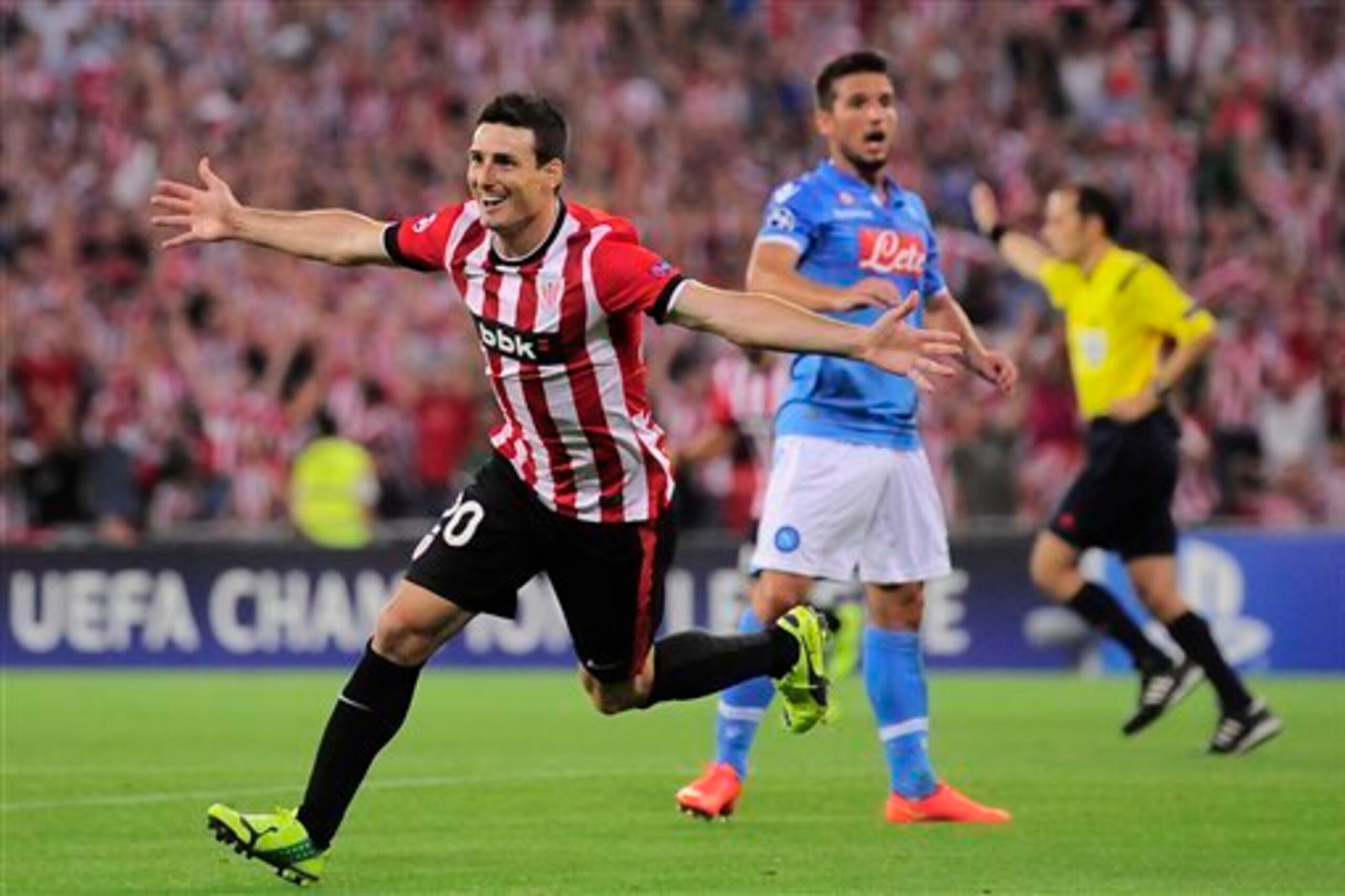 Aritz Arduriz is a man in form. Barca beware.