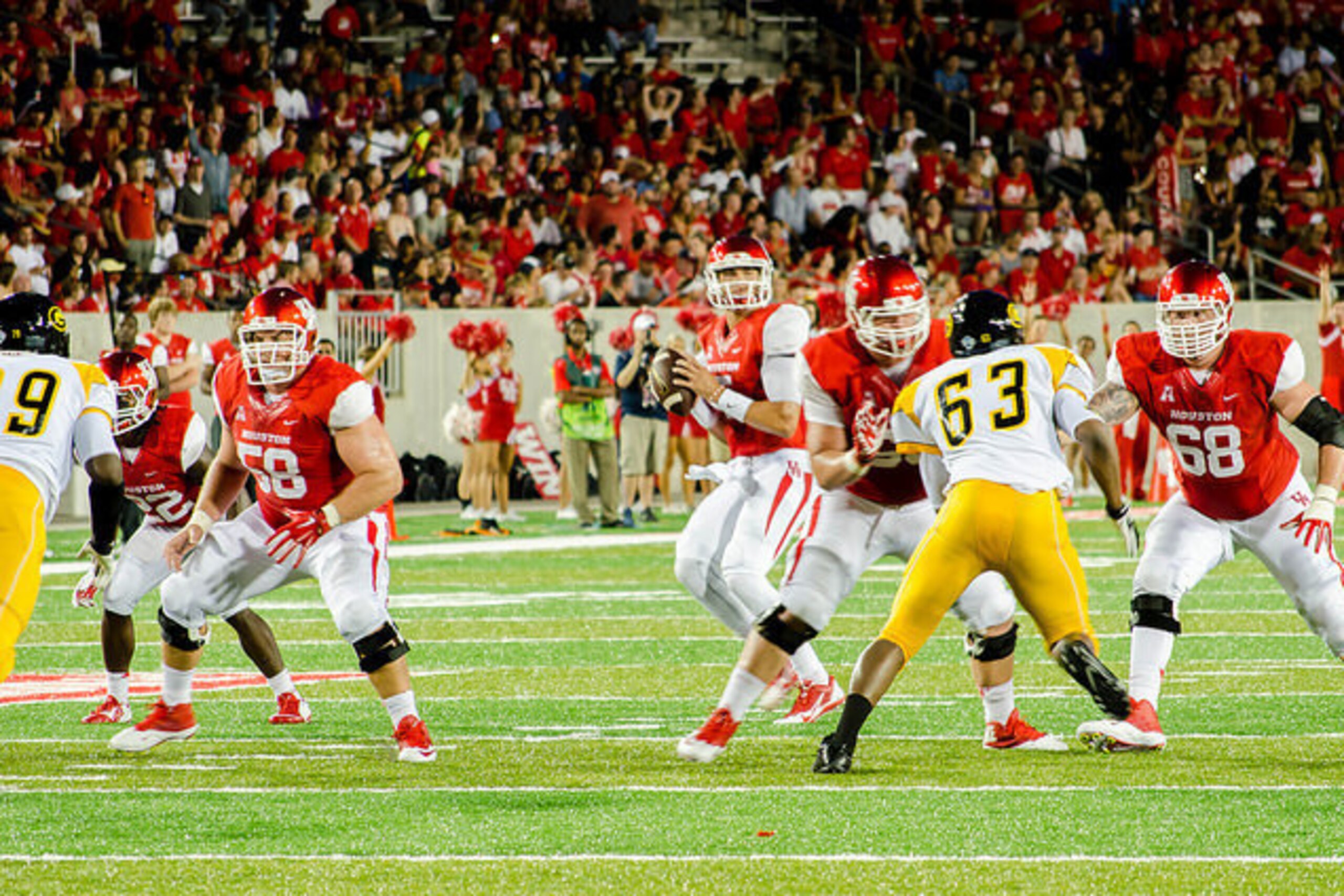 O'Korn must improve his pass accuracy this season.
