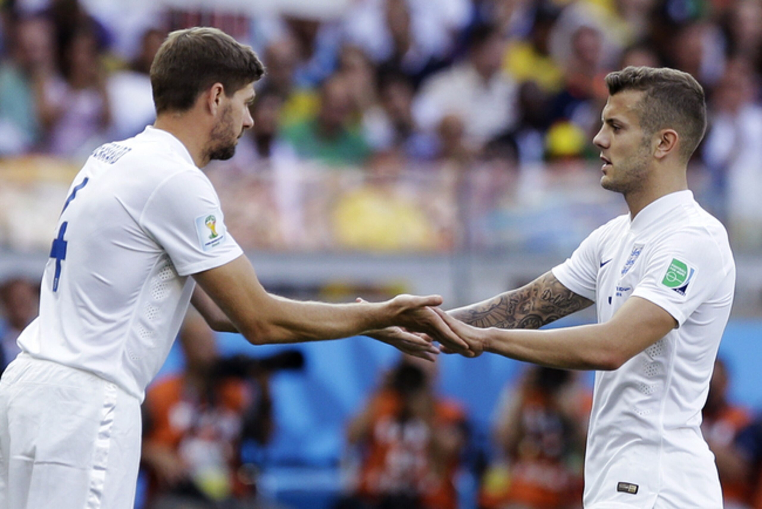 There is pressure on Jack Wilshere to replace Steven Gerrard