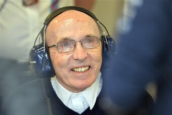Founder and team principal Frank Williams.