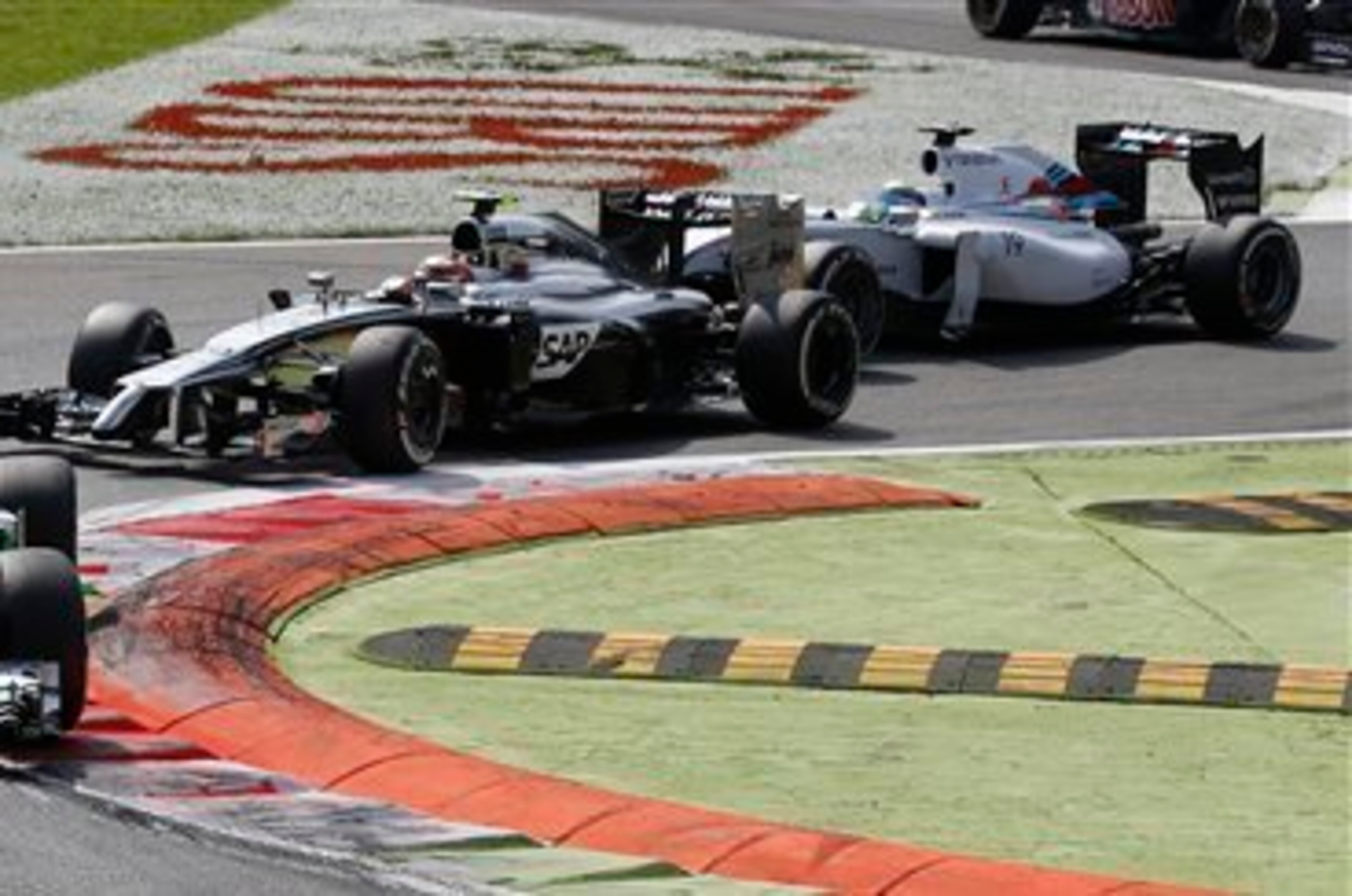 Massa challenging Magnussen.