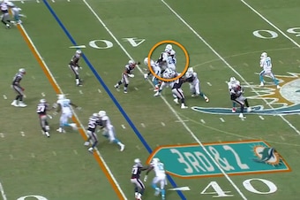 Moreno is a plus help-blocker in pass protection, which only heightens his value to the Dolphins
