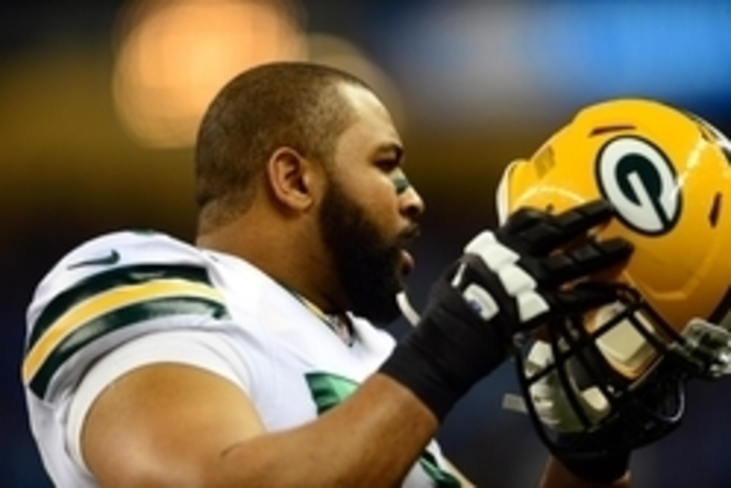 Nov 28, 2013; Detroit, MI, USA; Green Bay Packers tackle Derek Sherrod (78) against the Detroit Lions at Ford Field. Mandatory Credit: Andrew Weber-USA TODAY Sports