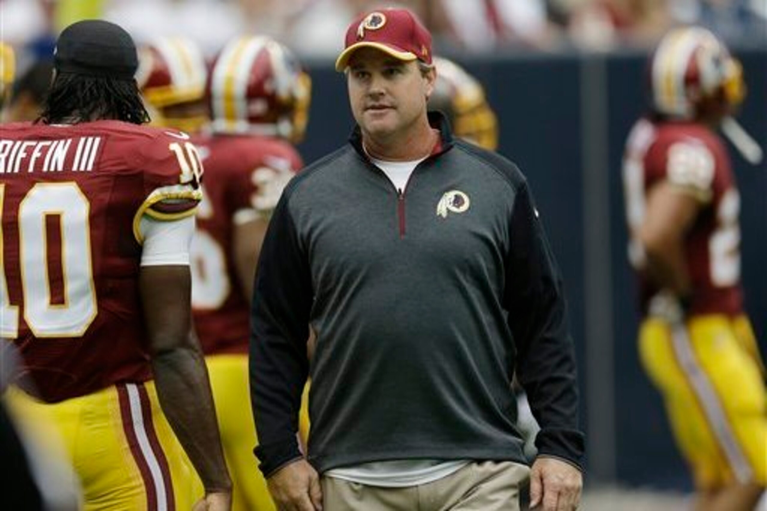 Jay Gruden's team doesn't look at all different from last season's dire version. Jay Gruden's team doesn't look at all different from last season's dire version.