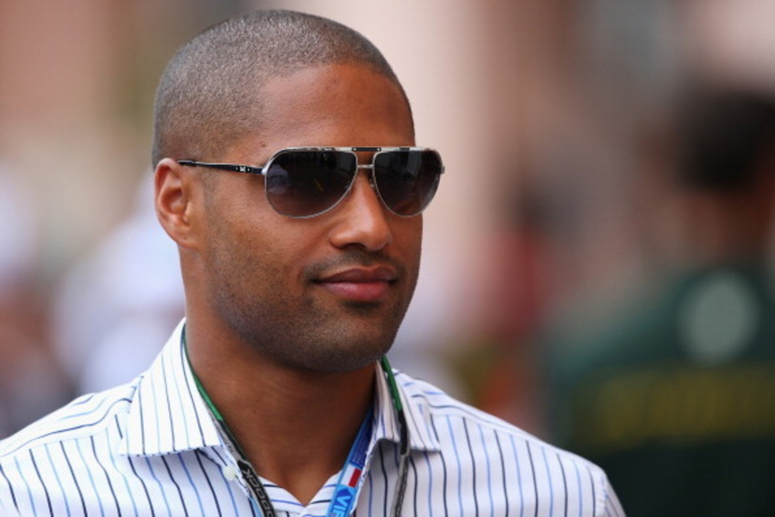MONTE-CARLO, MONACO - MAY 25:  Liverpool and England footballer Glen Johnson attends the Monaco Formula One Grand Prix at Circuit de Monaco on May 25, 2014 in Monte-Carlo, Monaco.  (Photo by Julian Finney/Getty Images)
