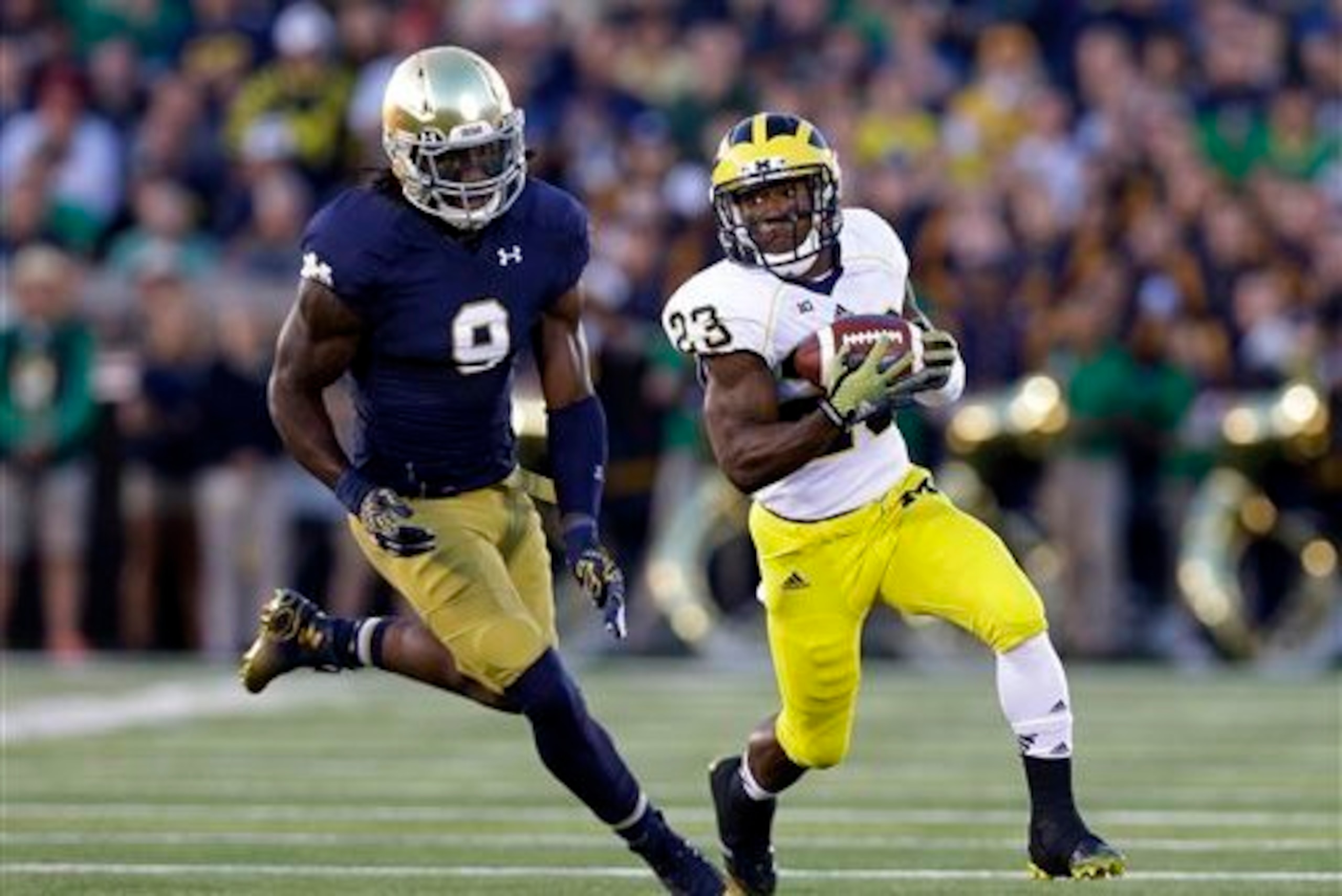 Michigan has another speedster on its hands with Dennis Norfleet, who could be the fastest one in recent memory.