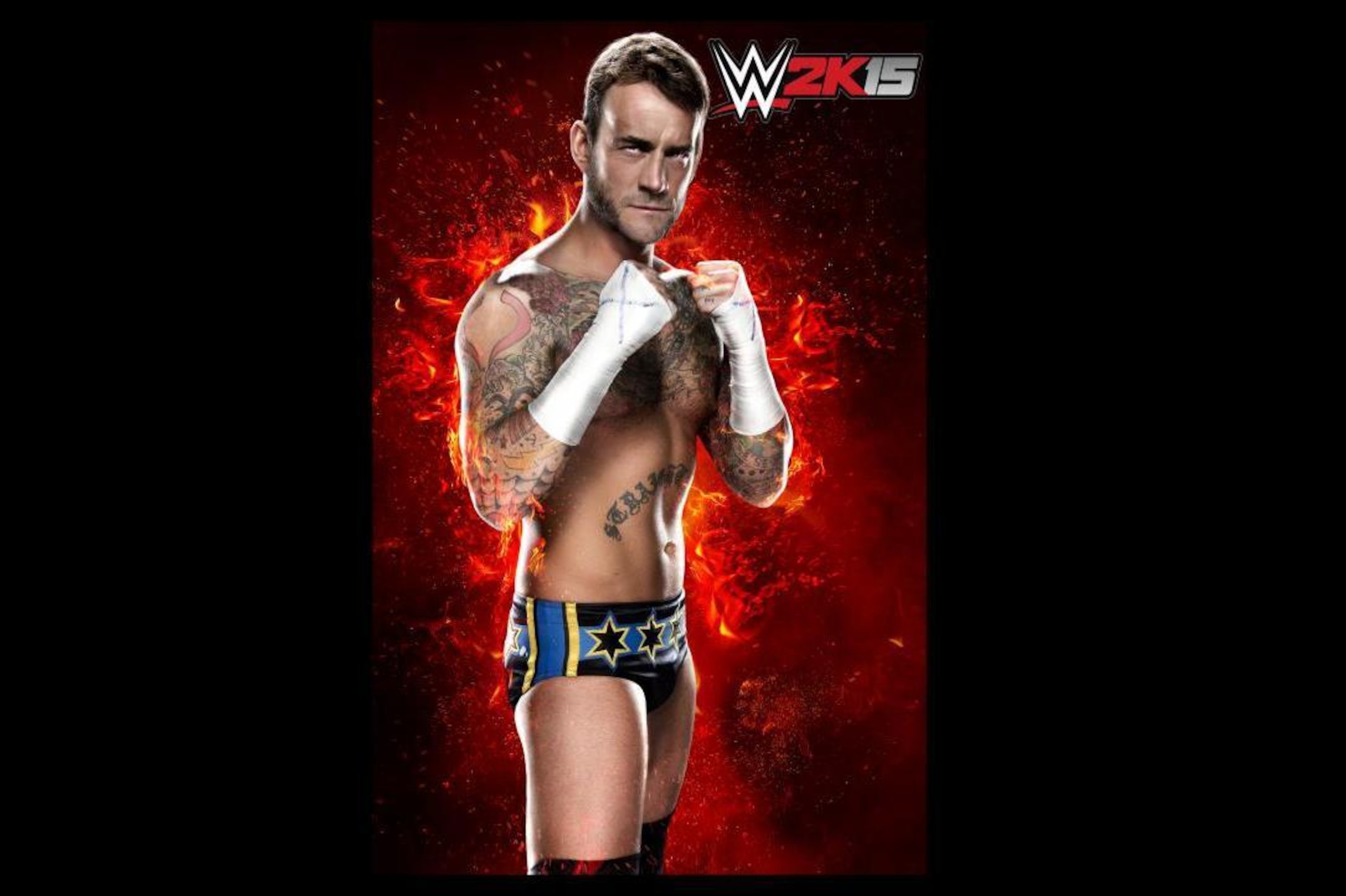 WWE 2K15 Character Art of CM Punk WWE 2K15 Character Art of CM Punk