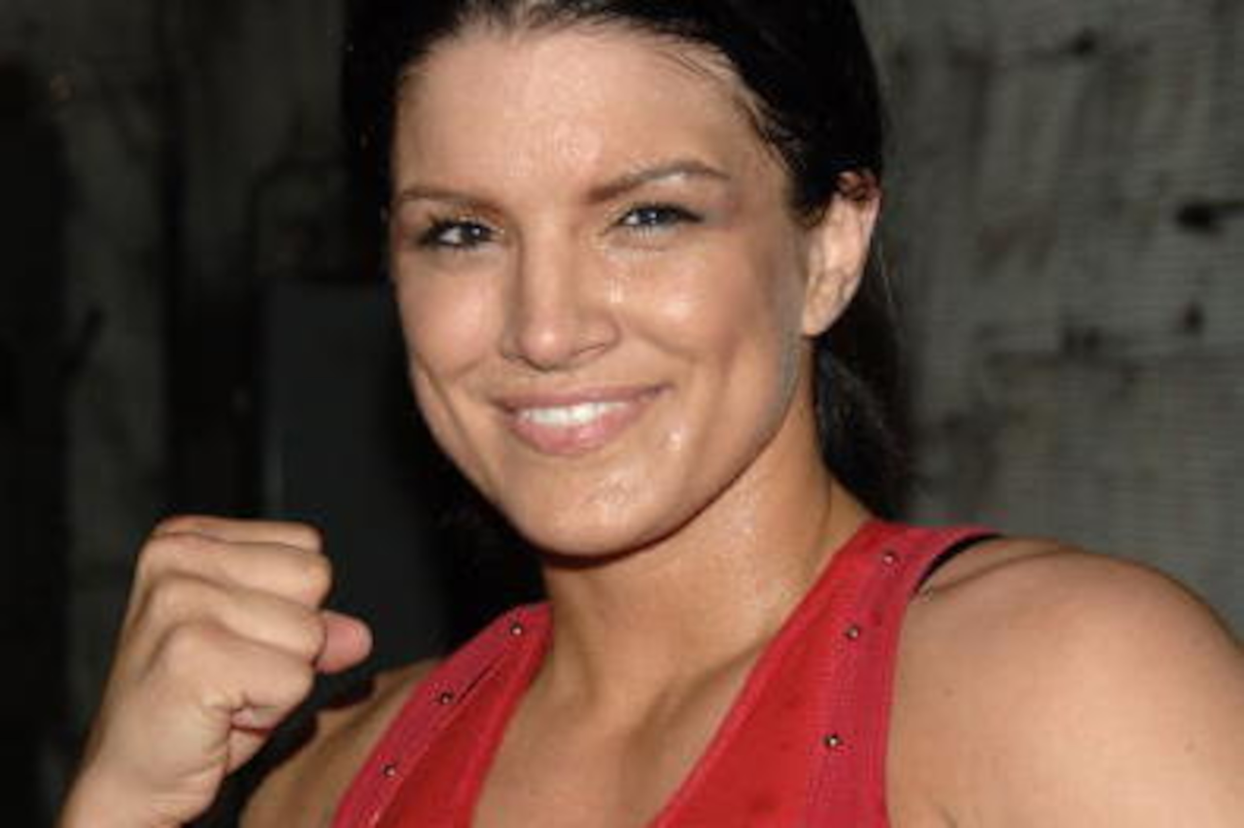 STUDIO CITY, CA - MAY 19:  MMA fighter Gina Carano attends CBS's 'Elite XC Saturday Night Fights' Press Conference at CBS Radford Studios on May 19, 2008 in Studio City, California.  (Photo by Stephen Shugerman/Getty Images)