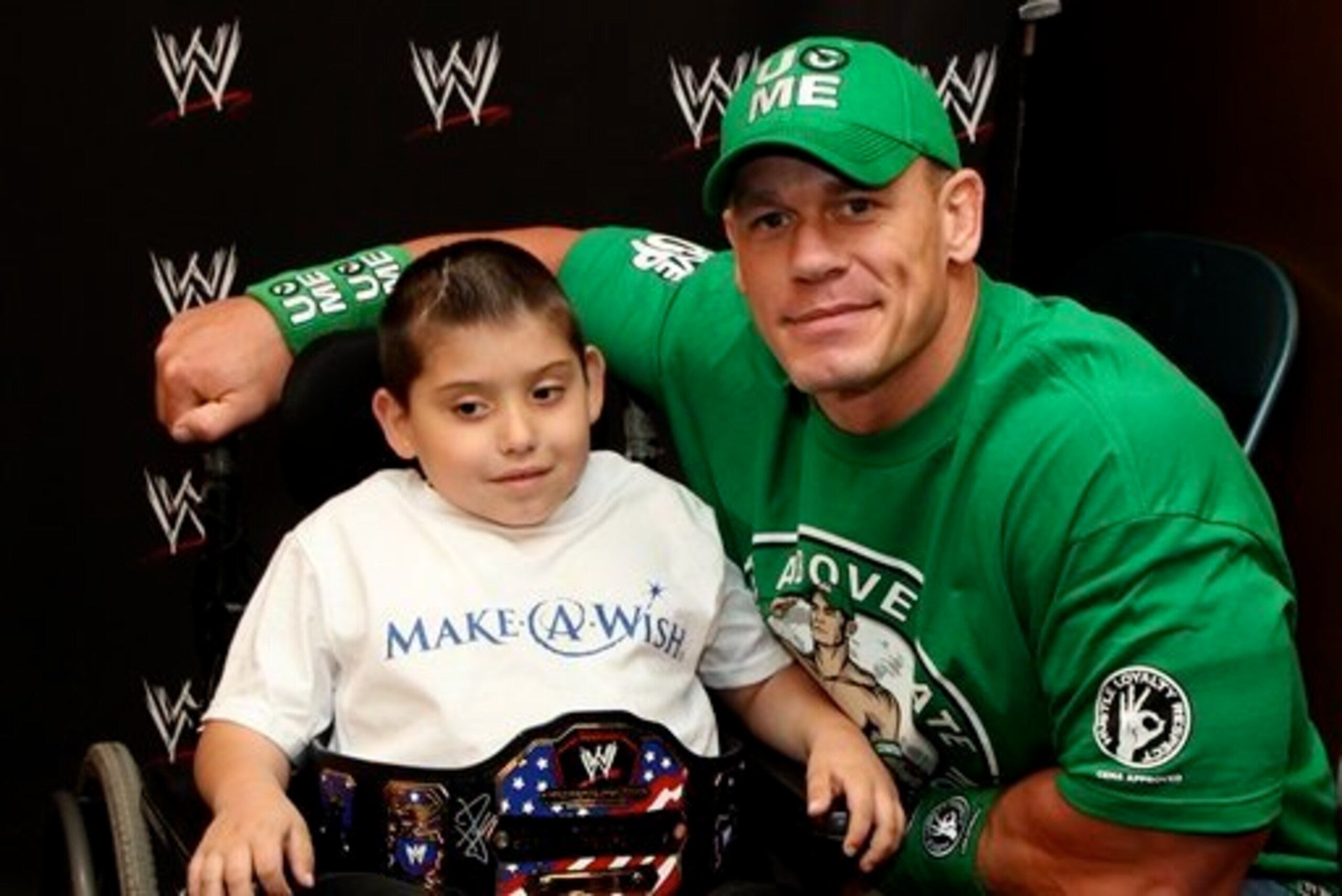 John Cena is the most requested celebrity at the Make-A-Wish Foundation John Cena is the most requested celebrity at the Make-A-Wish Foundation