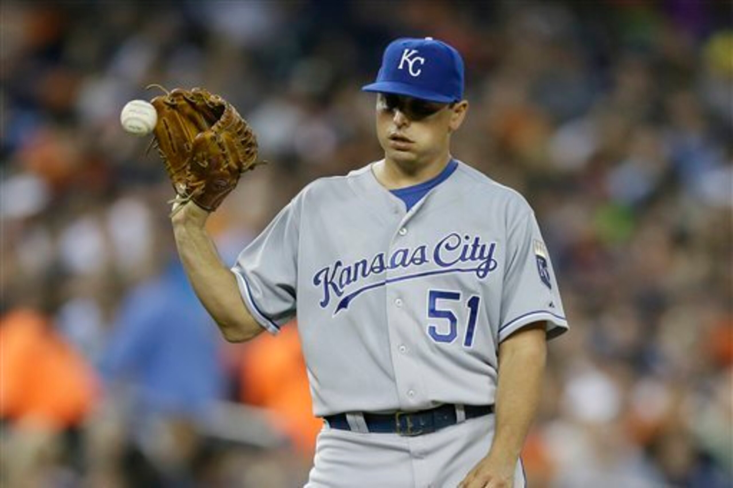 Kansas City's series in Detroit is off to a bad start, but they  face the White Sox seven more times.