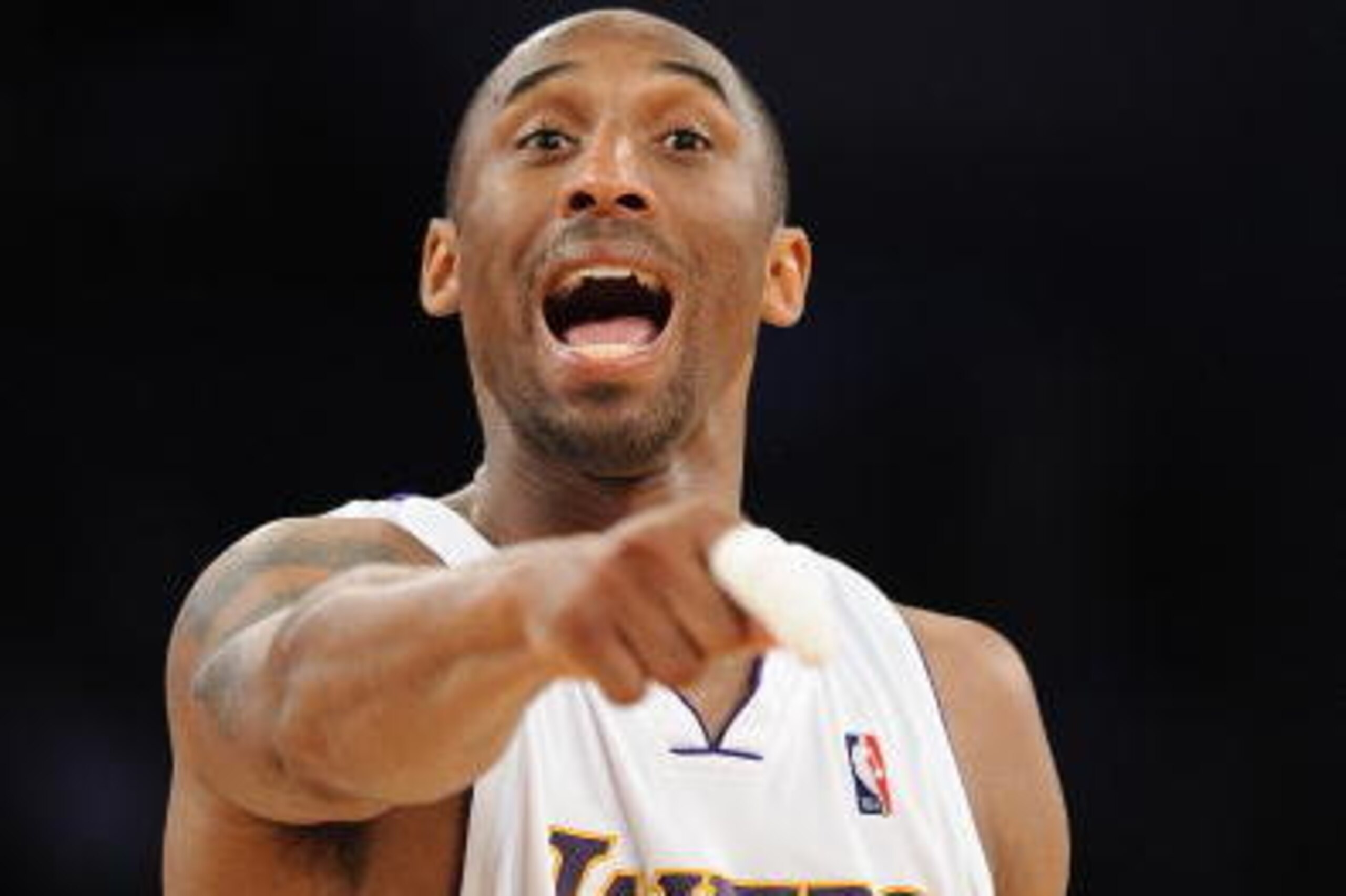 LOS ANGELES - APRIL 4:  Kobe Bryant #24 of the Los Angeles Lakers shouts during the game against the San Antonio Spurs at Staples Center on April 4, 2010 in Los Angeles, California. The Spurs won 100-81. NOTE TO USER: User expressly acknowledges and agree