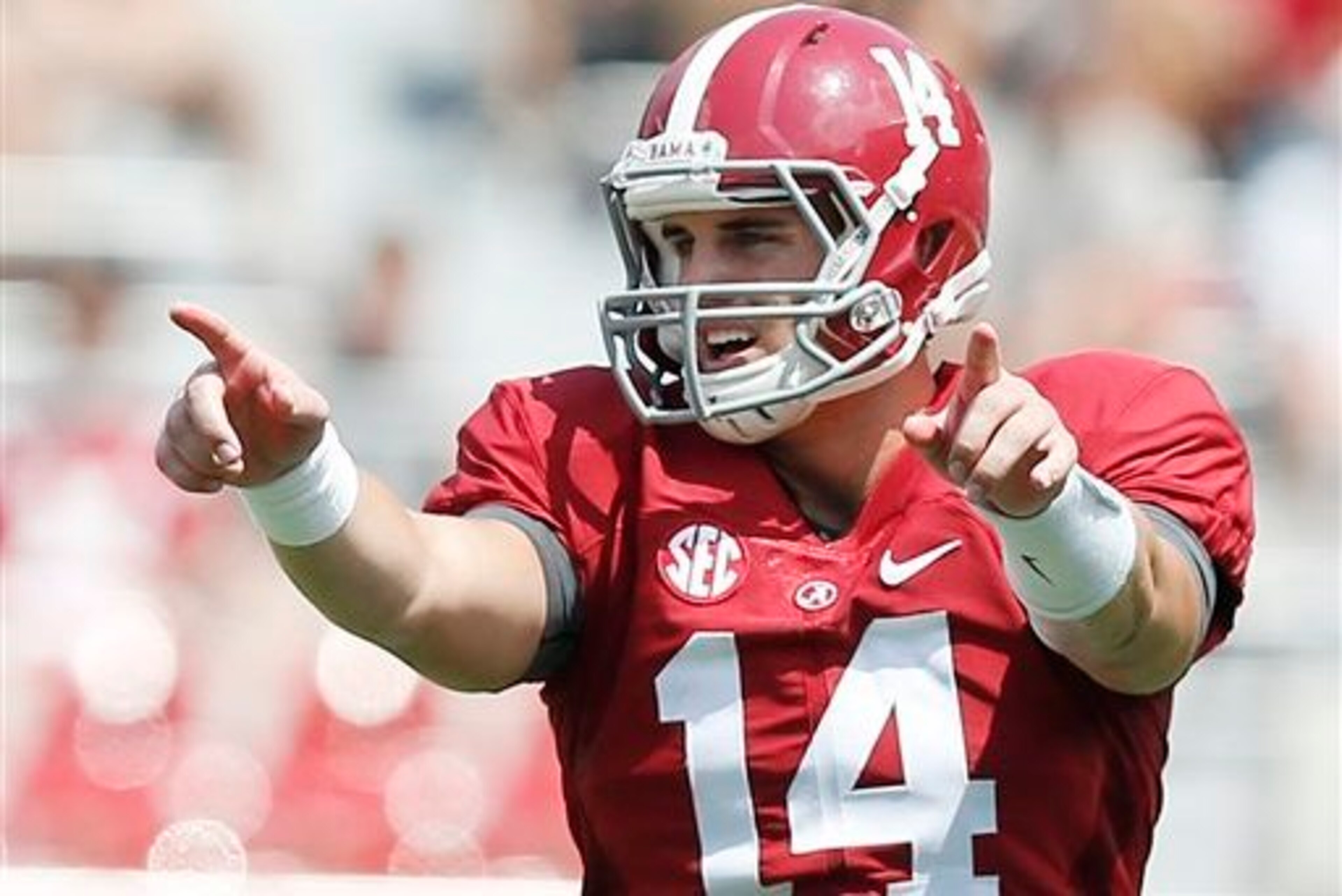Alabama QB Jake Coker