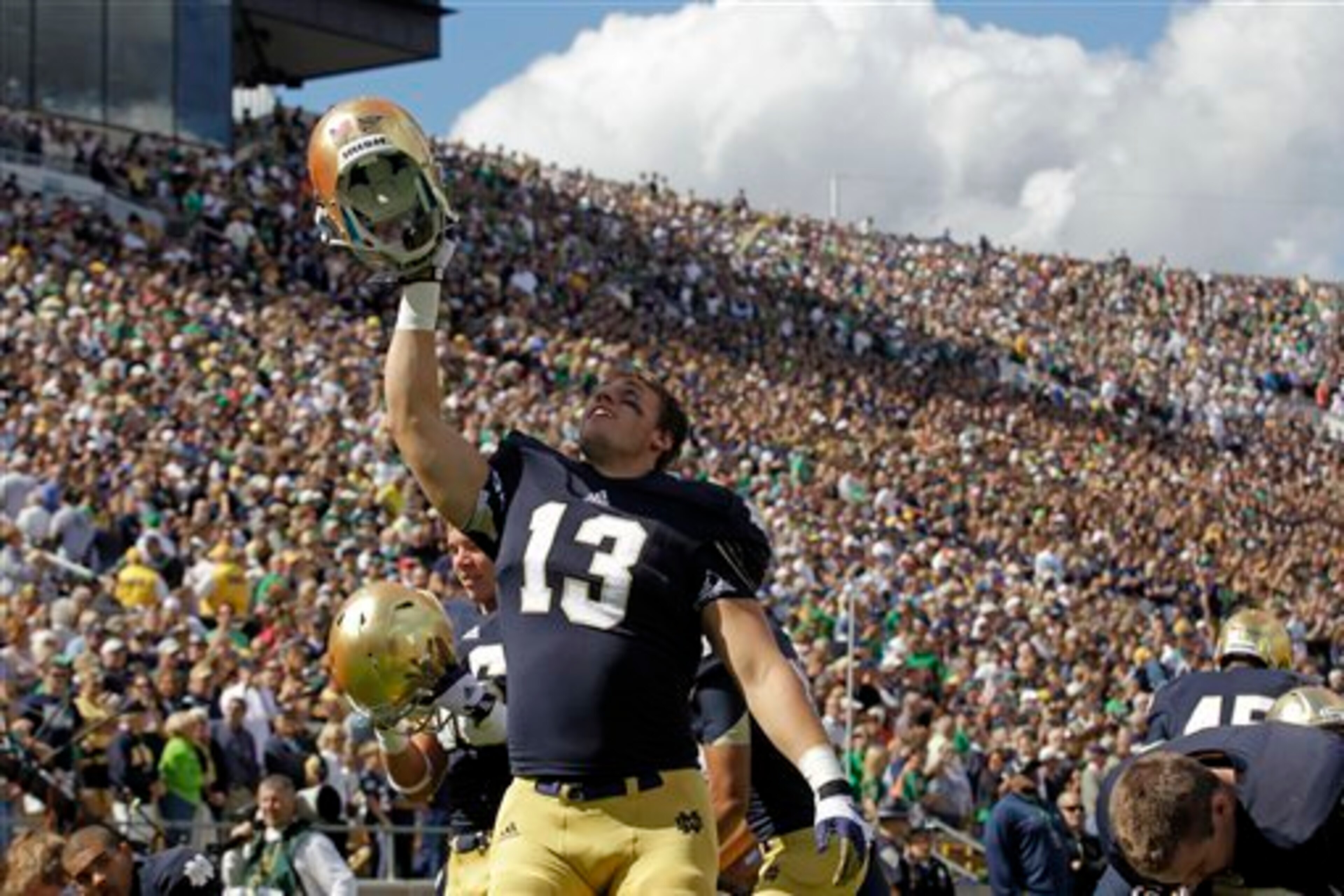 Danny Spond was a standout outside linebacker on Notre Dame's 2012 defense. Danny Spond was a standout outside linebacker on Notre Dame's 2012 defense.