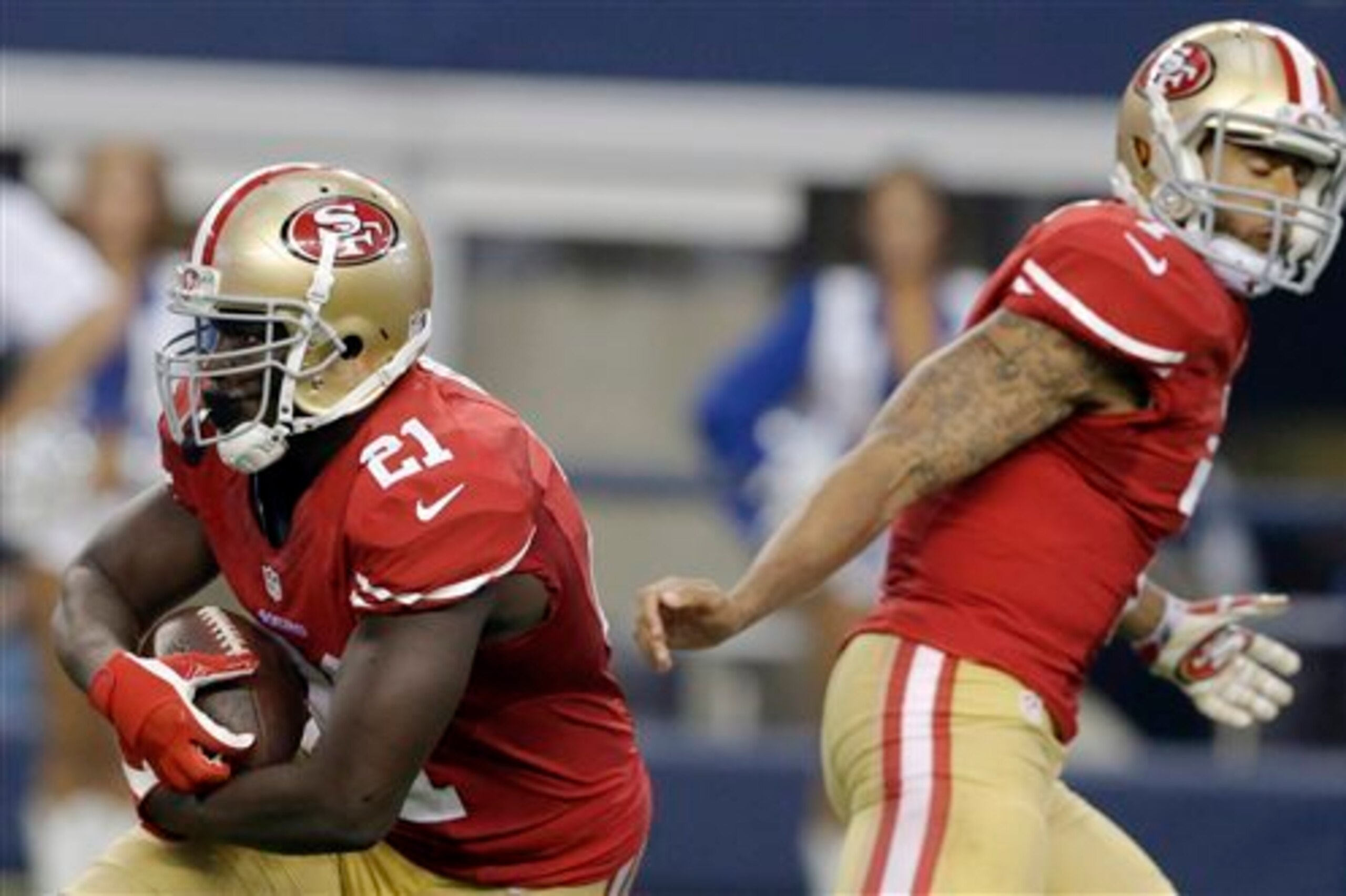 Frank Gore reached a career milestone in Dallas
