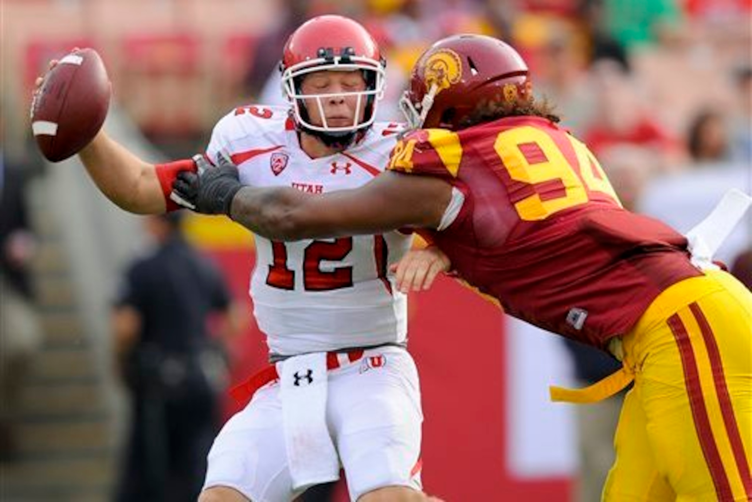 Leonard Williams' intimidating physical presence is his ticket to a high selection in the NFL draft.