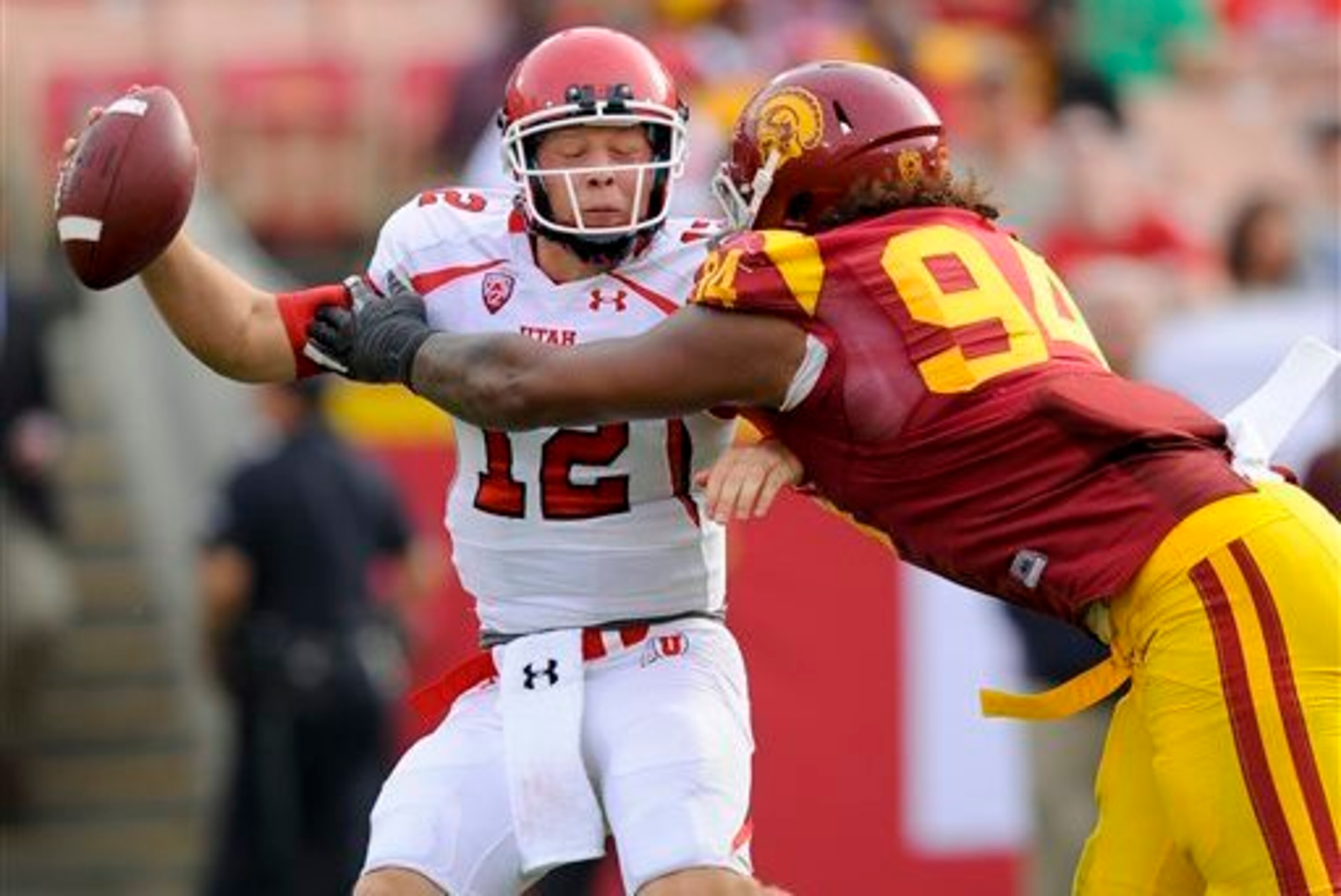 Leonard Williams' intimidating physical presence is his ticket to a high selection in the NFL draft.