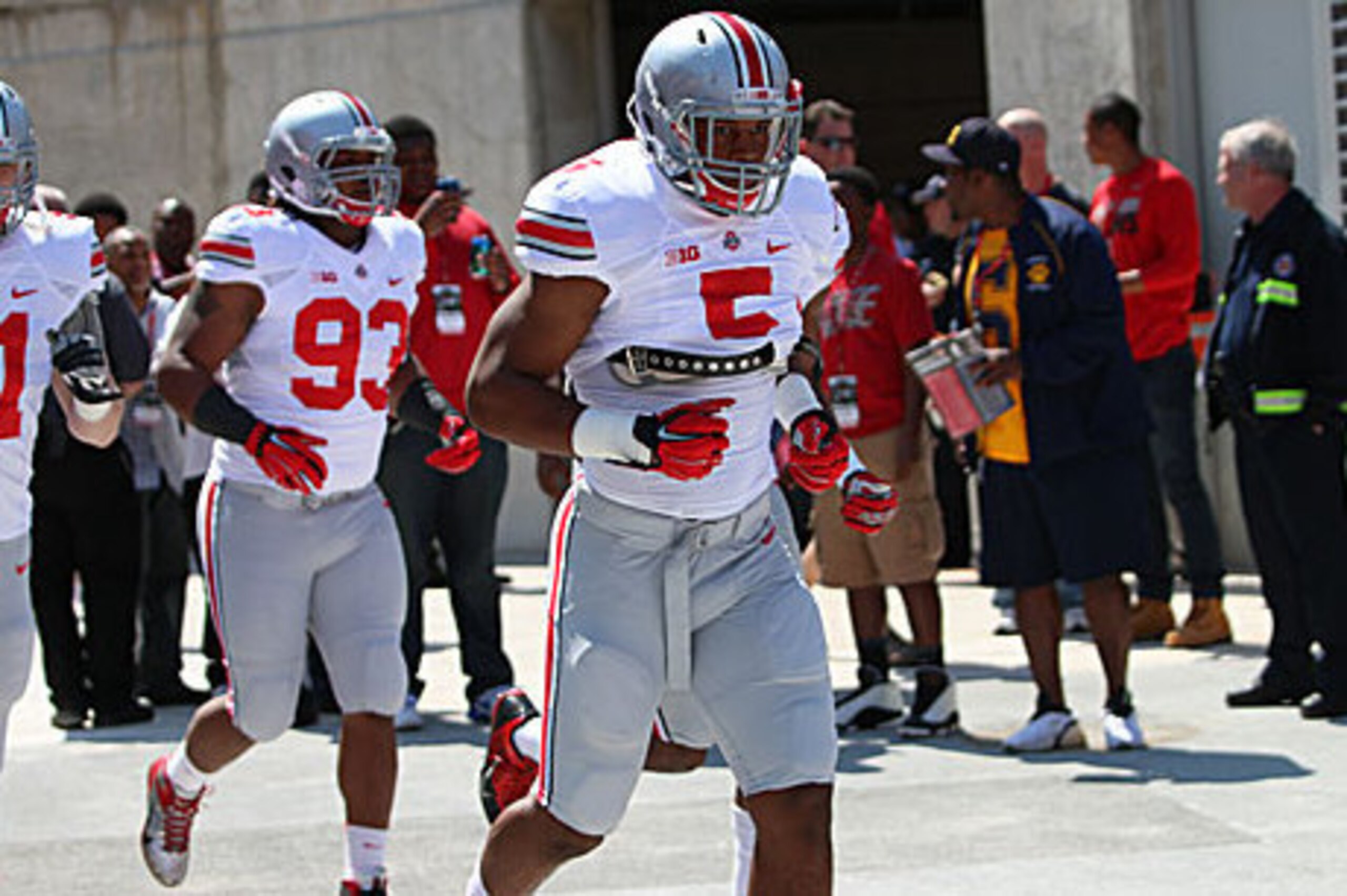 Freshman linebacker Raekwon McMillan has recorded one tackle for a three-yard loss in the first two games of his college career.