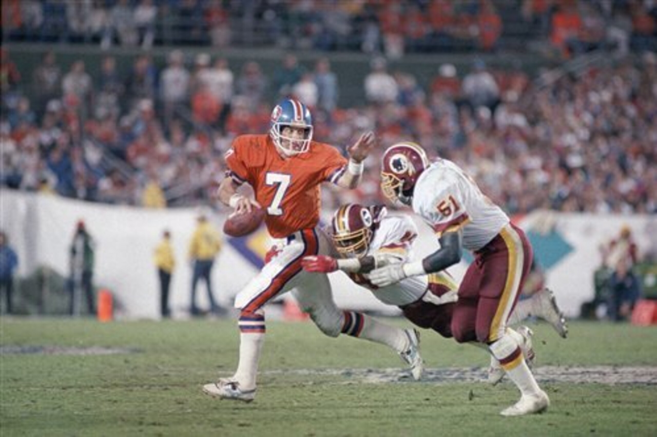 John Elway took the Broncos to five Super Bowls.