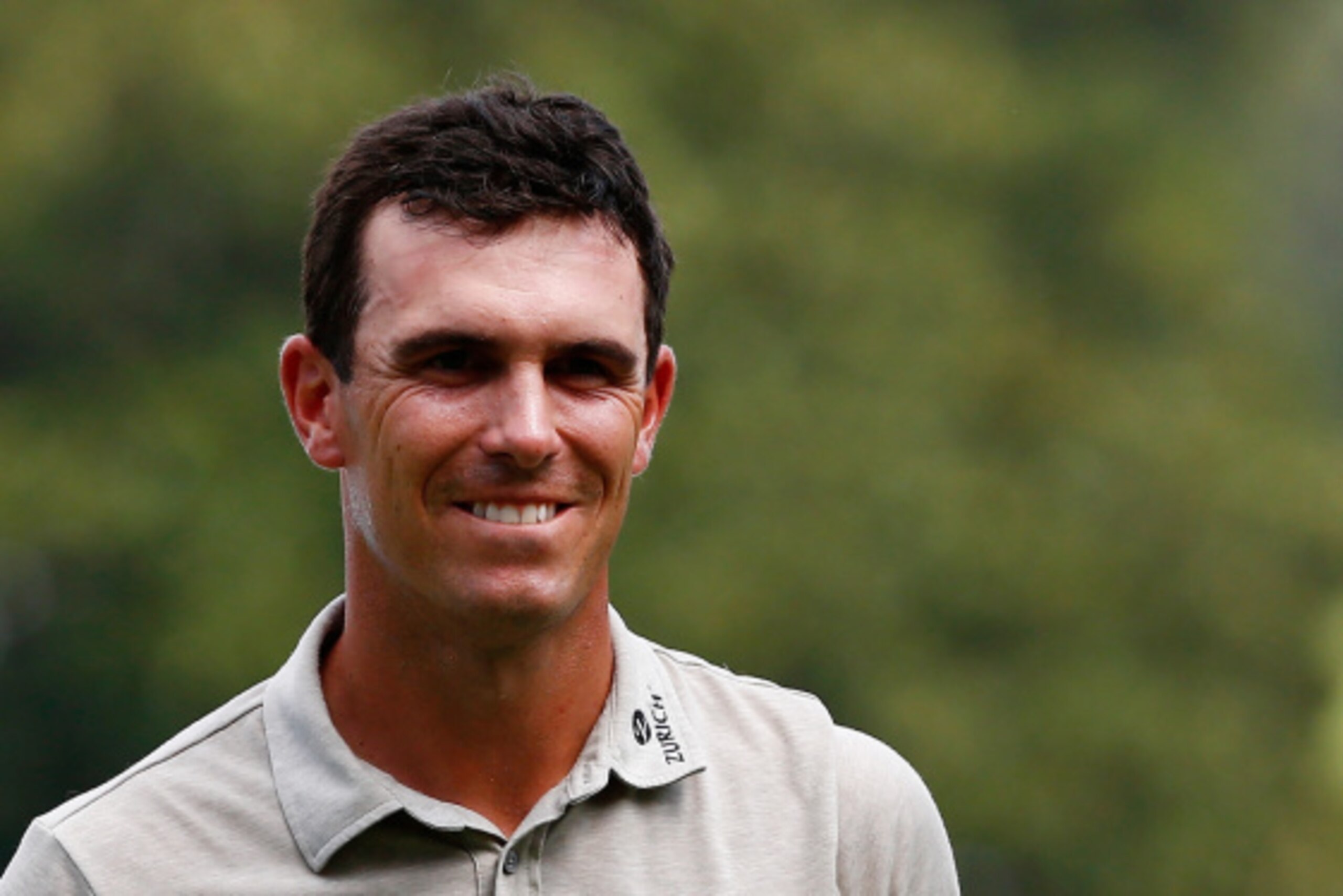 ATLANTA, GA - SEPTEMBER 12:  Billy Horschel of the United States walks off the 18th green during the second round of the TOUR Championship by Coca-Cola at the East Lake Golf Club on September 12, 2014 in Atlanta, Georgia.  (Photo by Sam Greenwood/Getty Im