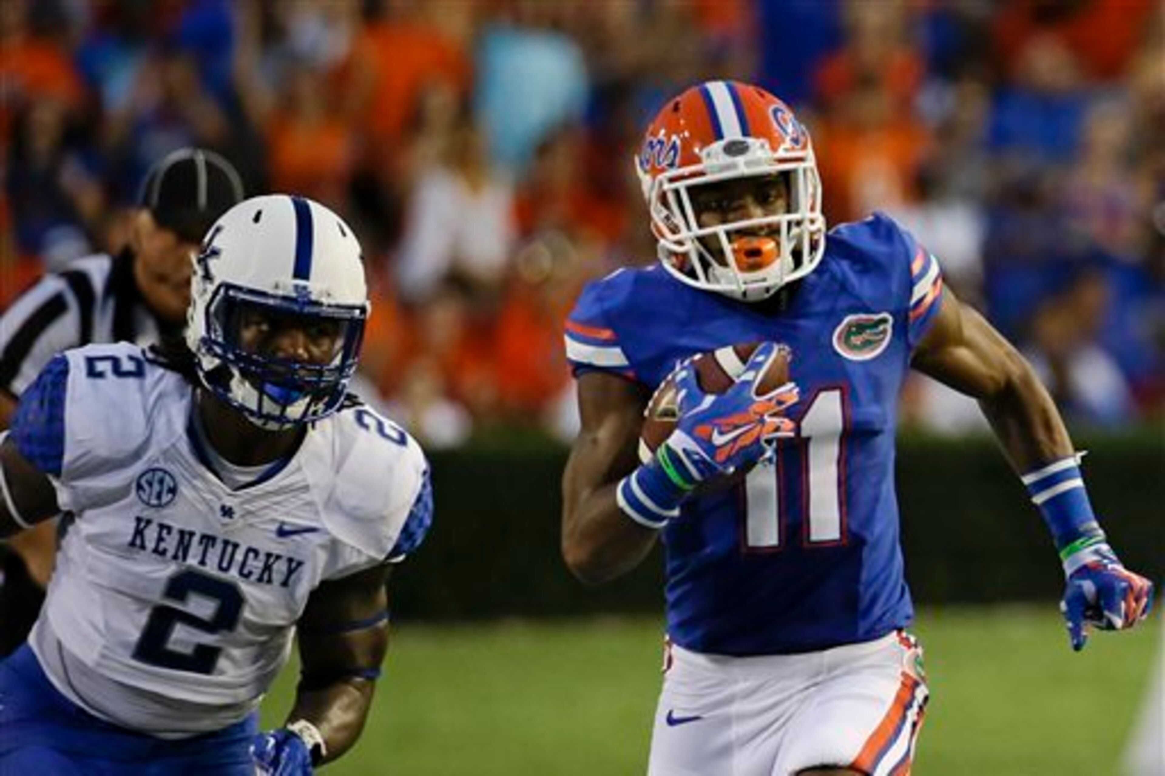 Demarcus Robinson was one of only a few bright spots for Florida Saturday.
