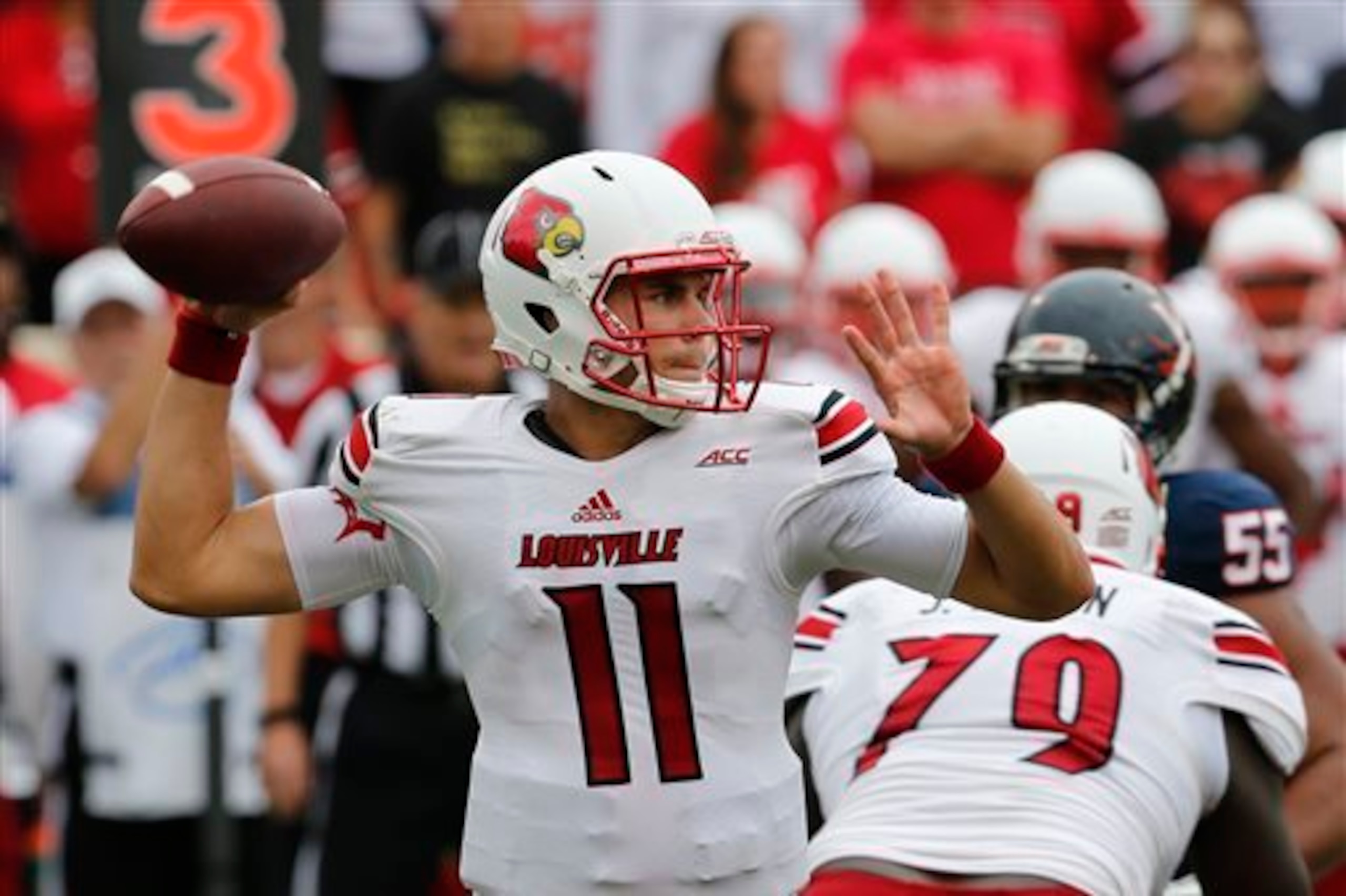 Will Gardner and Louisville suffered a surprising defeat at Virginia Saturday. Will Gardner and Louisville suffered a surprising defeat at Virginia Saturday.