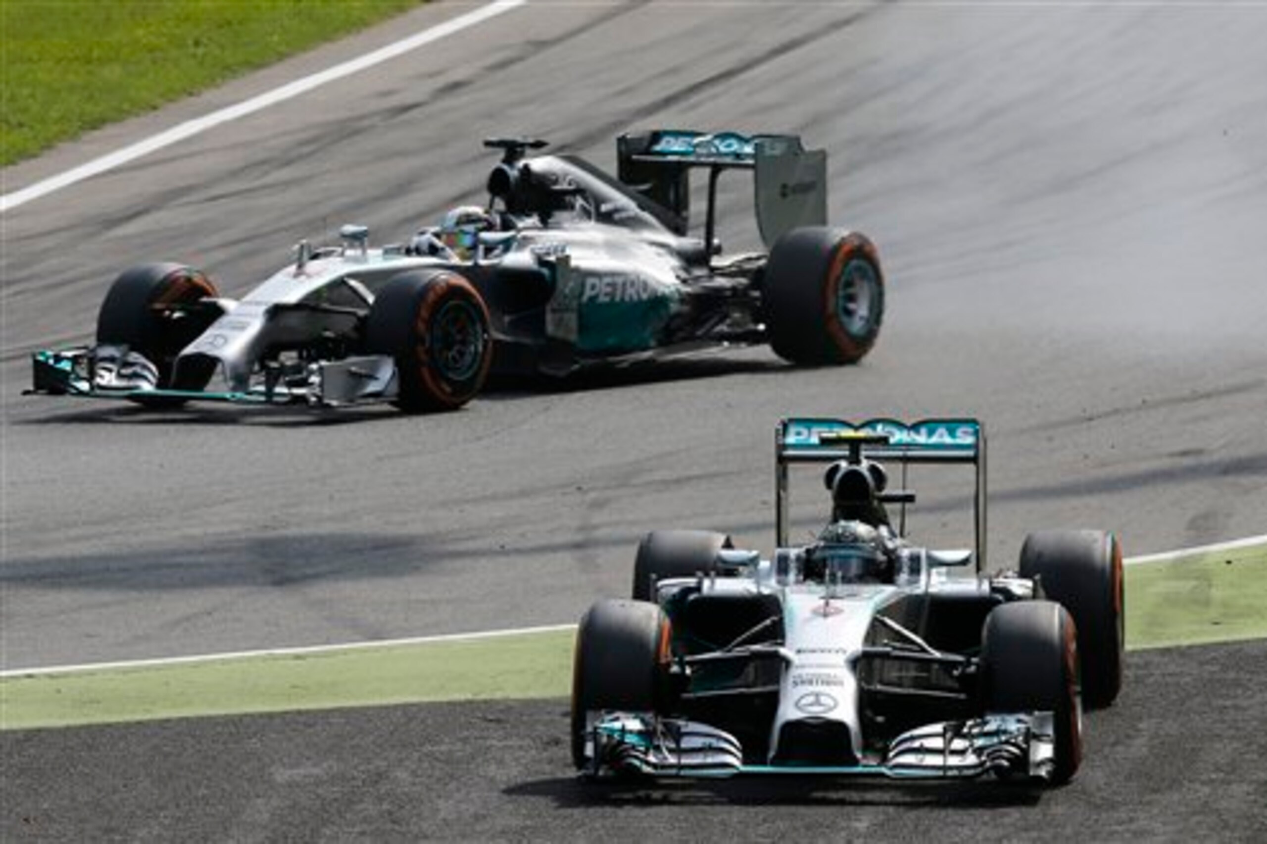 Rosberg's crucial error at the Italian Grand Prix.