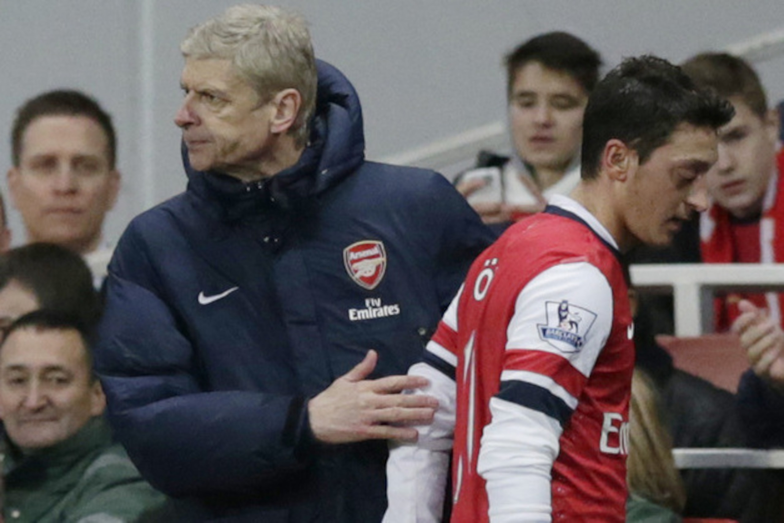 Arsene Wenger had to change his system to fit Alexis Sanchez, which required Ozil to move out wide.