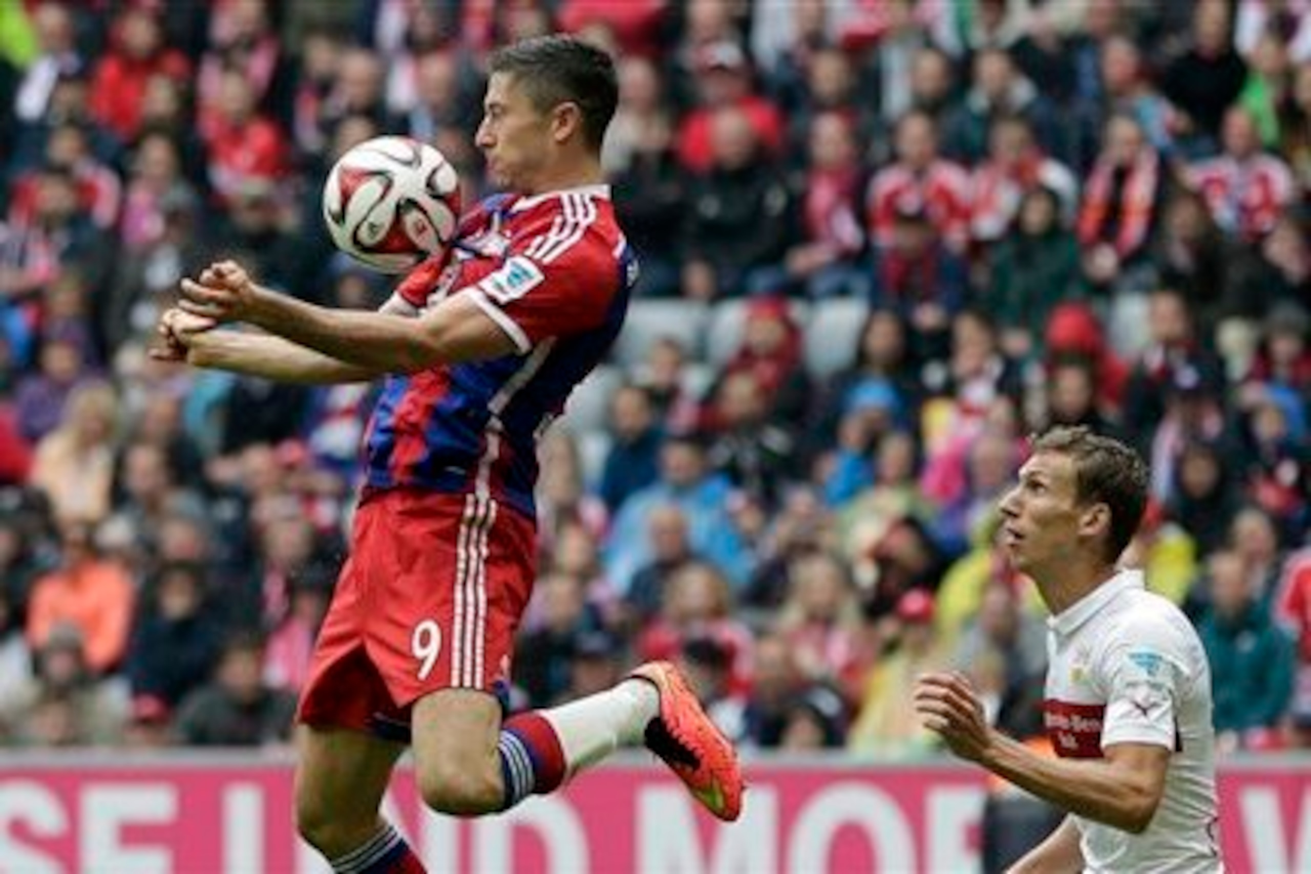 Lewandowski is a fine addition to Bayern's squad. Lewandowski is a fine addition to Bayern's squad.