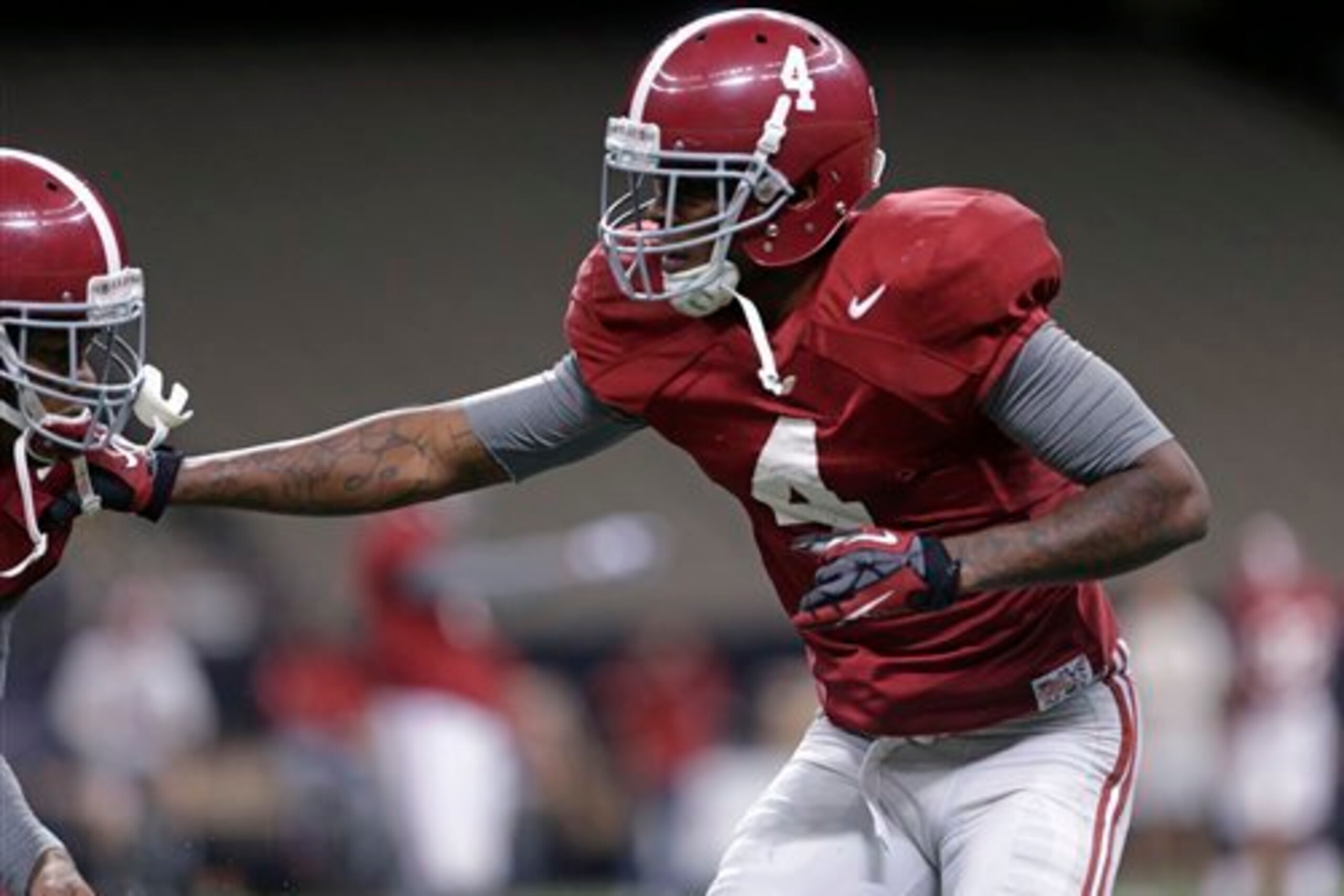 Alabama cornerback Eddie Jackson