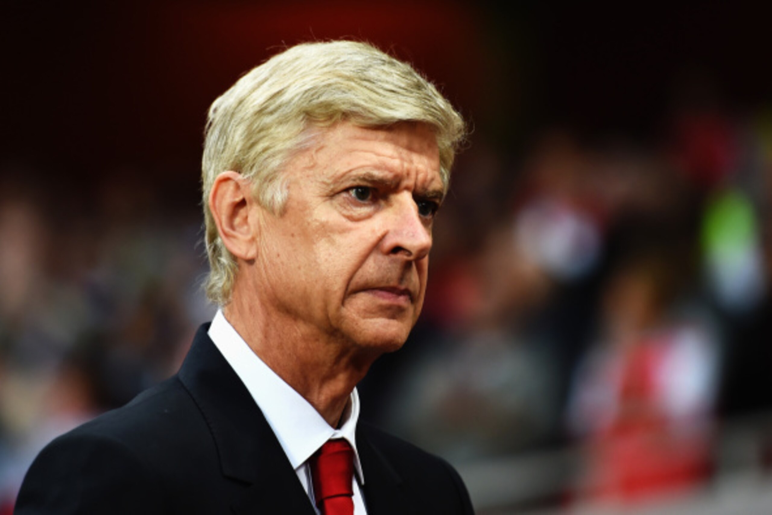 LONDON, ENGLAND - AUGUST 27: Arsene Wenger, manager of Arsenal looks on before the UEFA Champions League Qualifier 2nd leg match between Arsenal and Besiktas at the Emirates Stadium on August 27, 2014 in London, United Kingdom.  (Photo by Shaun Botterill/