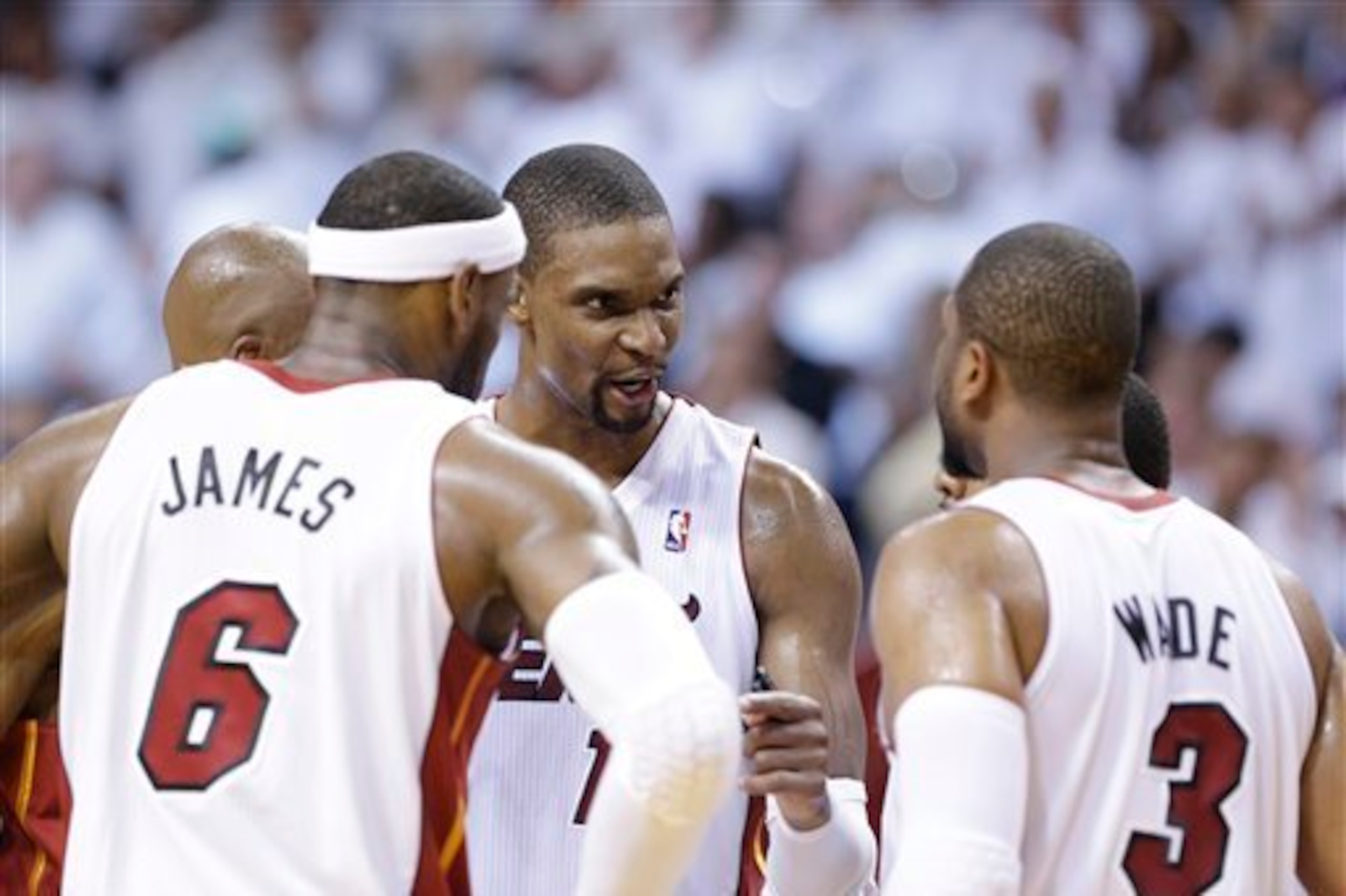 Bosh has served as the No. 3 option the past four years.