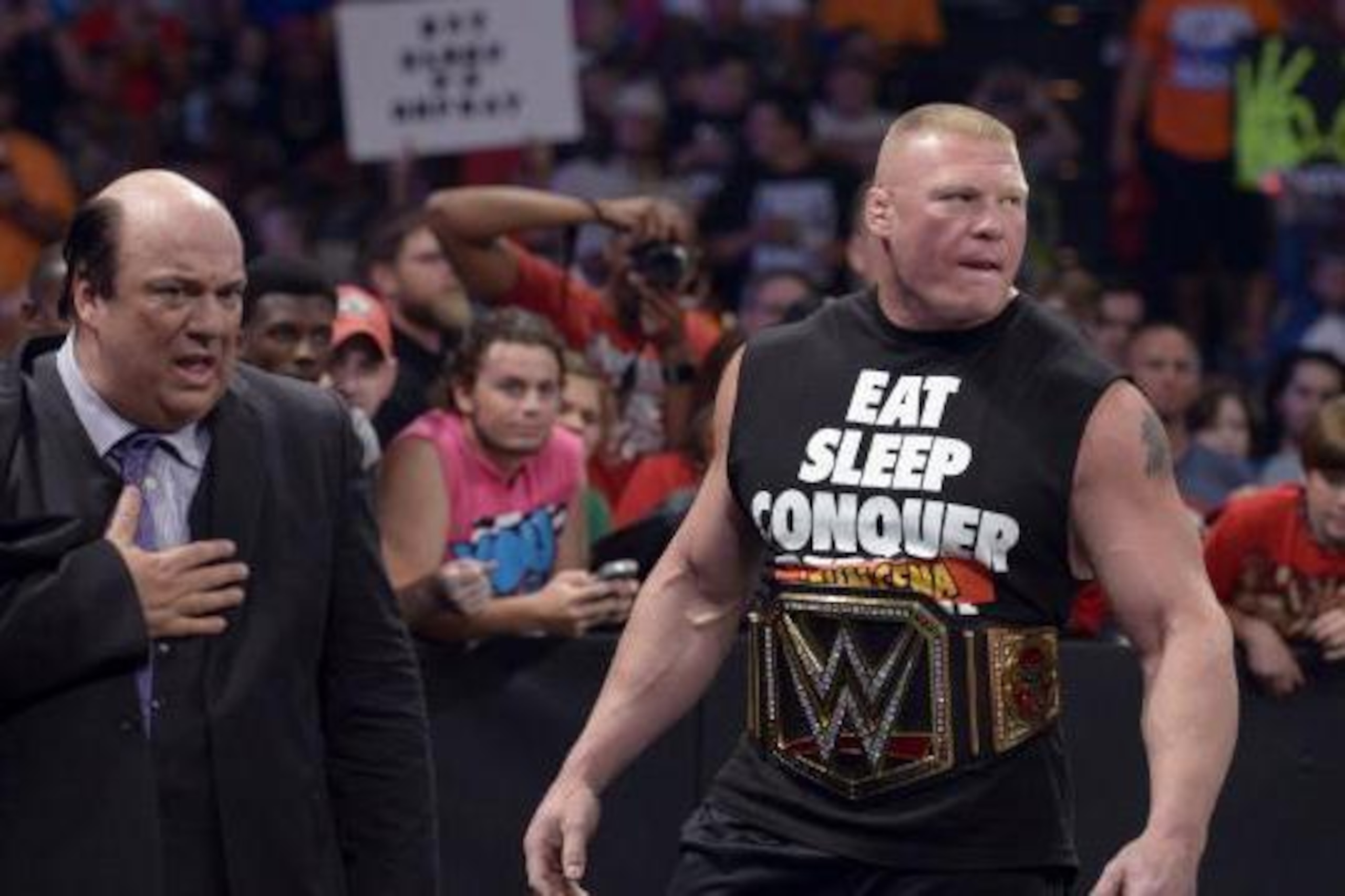 Was Brock used enough on Raw?