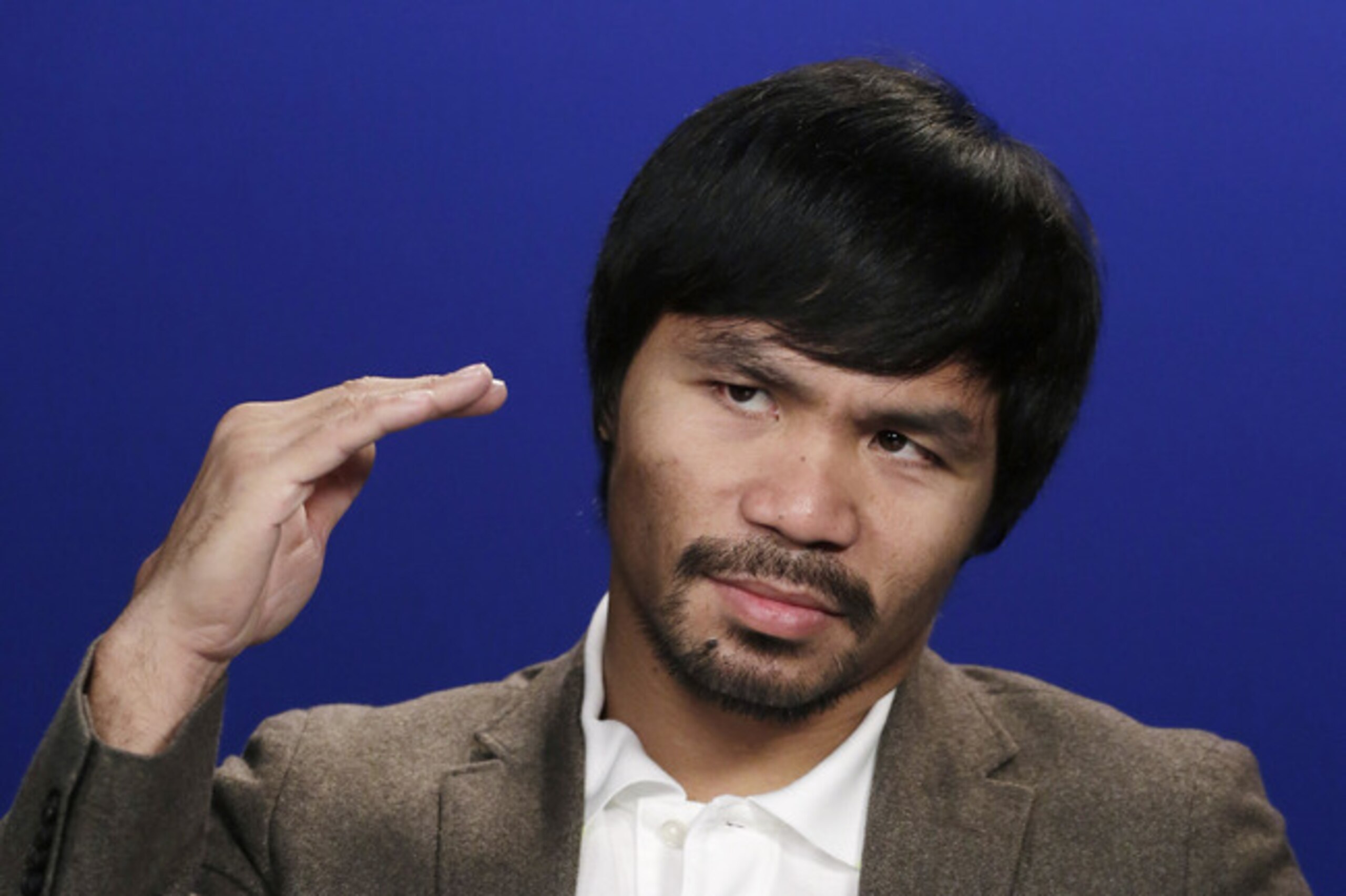 A fight with Manny Pacquiao would create huge pay-per-view numbers.
