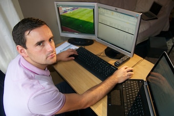 Will Wilde is a studier of form, and a cruncher of numbers