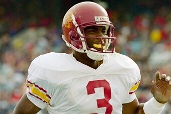 The No. 1 overall pick of the 1996 NFL draft, Keyshawn Johnson was a standout receiver during his days at USC.