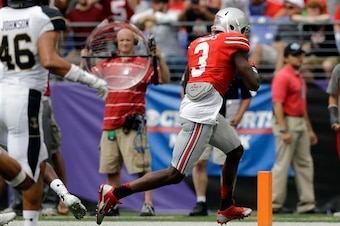 Michael Thomas is no longer just making big plays for the Buckeyes in the spring game.