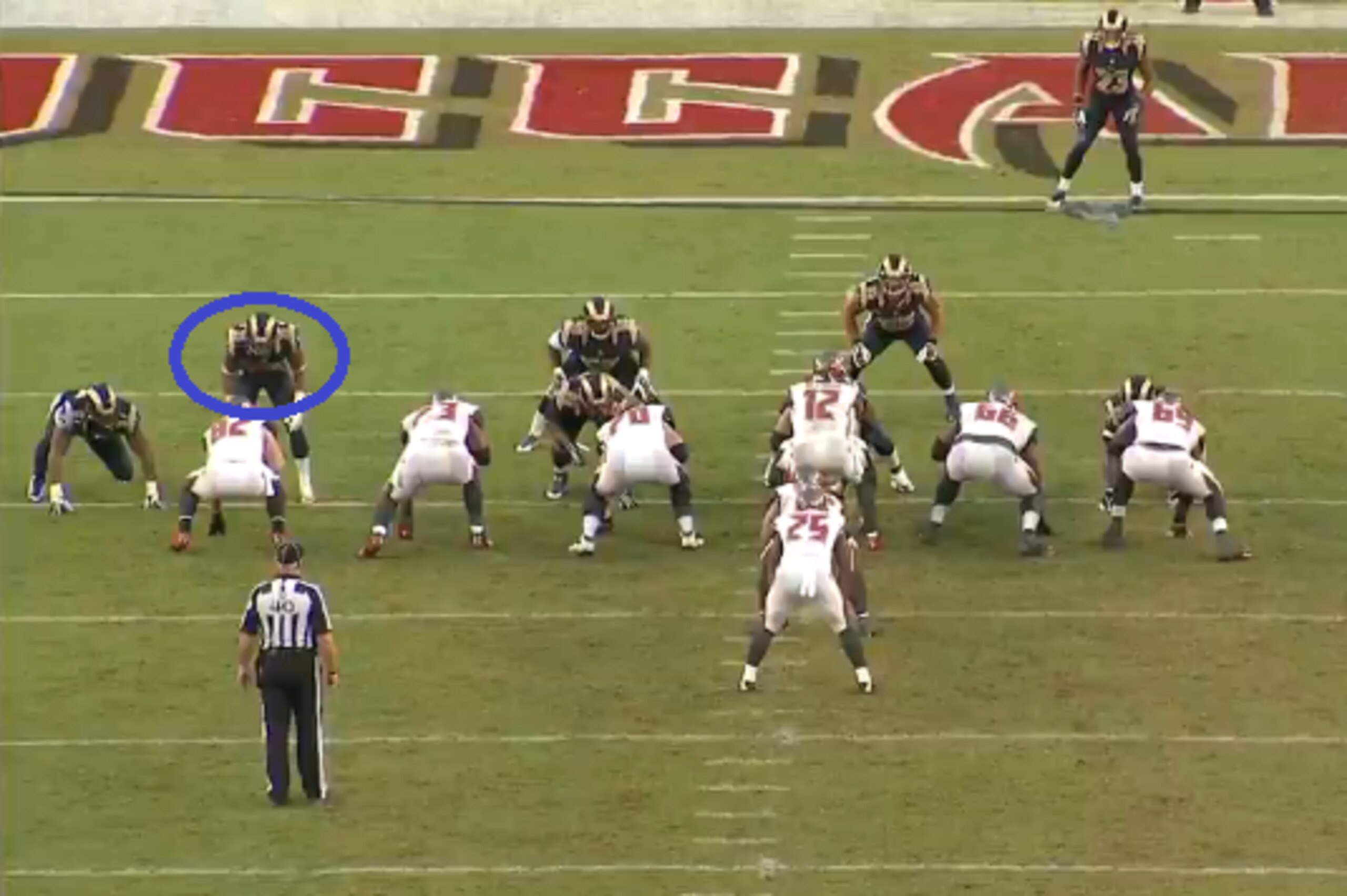 Mike James third-down run