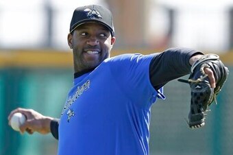Tracy McGrady's baseball career lasted less than two innings with the Texas-based Sugar Land Skeeters.
