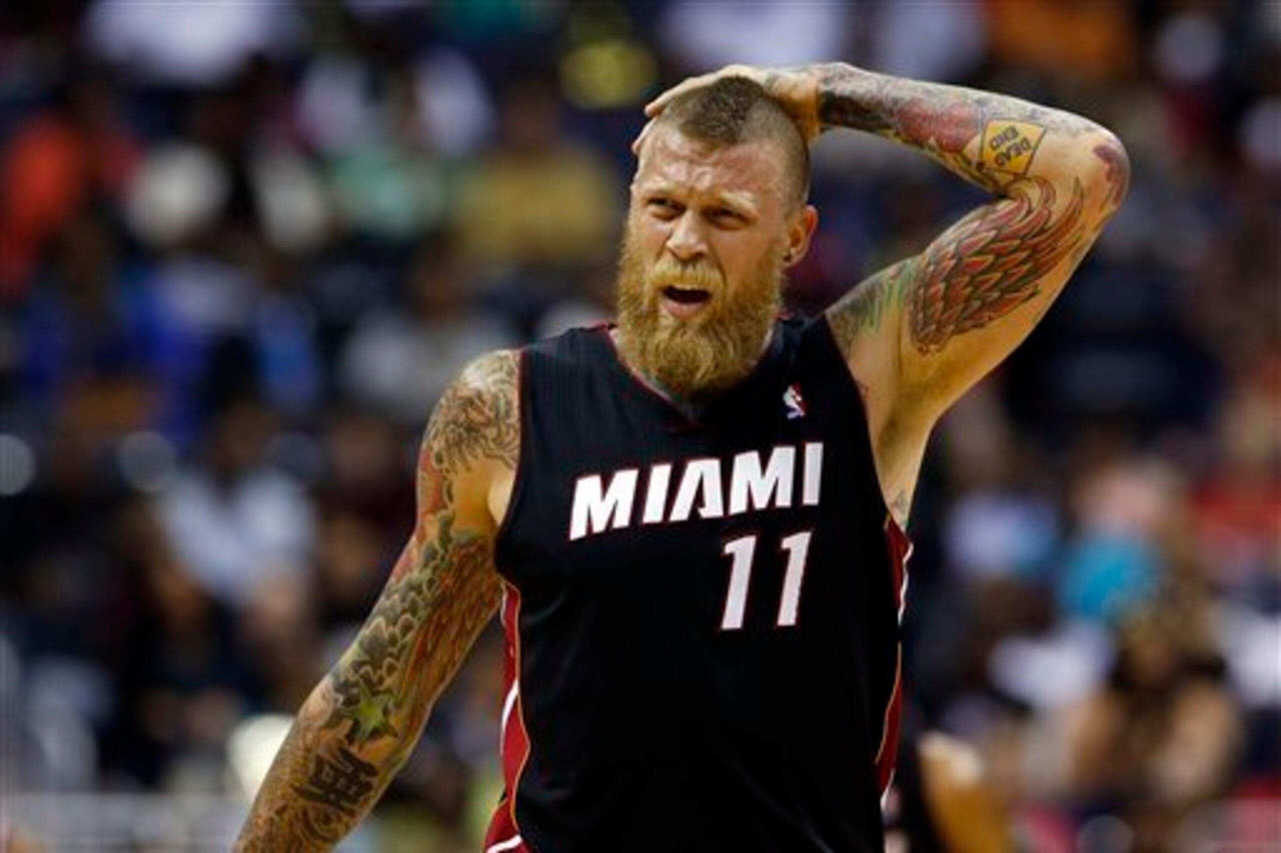 The Birdman has been tremendous for the Heat the past few seasons.