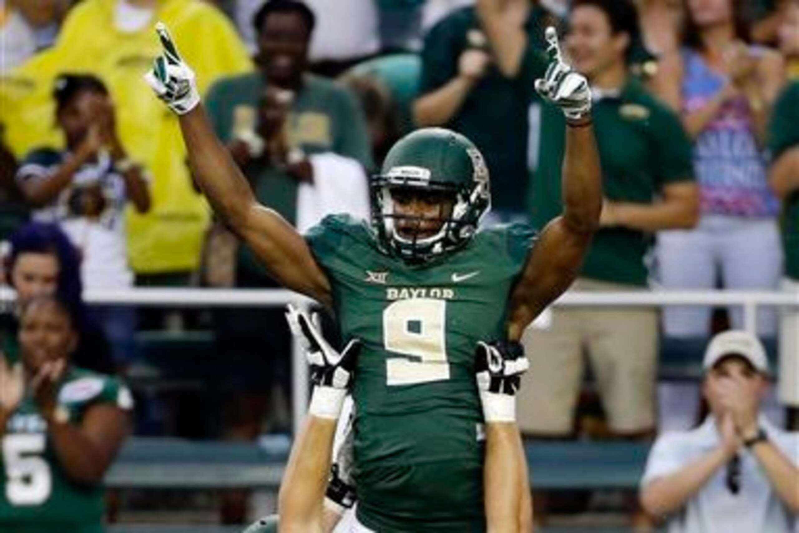 KD Cannon has set the bar high for freshman receivers at Baylor. KD Cannon has set the bar high for freshman receivers at Baylor.