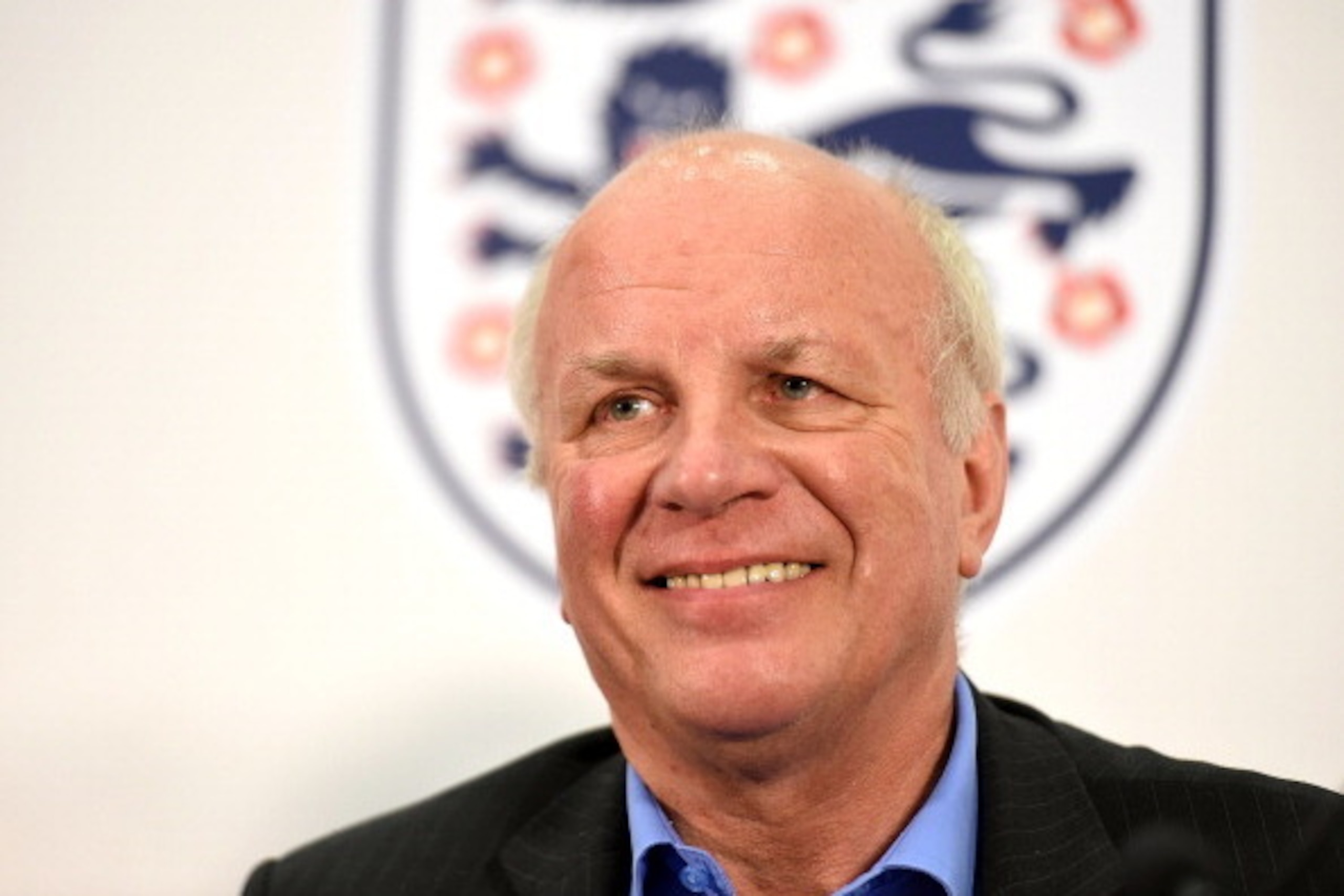LONDON, ENGLAND - MAY 08:  FA Chairman Greg Dyke speaks during the FA Chairman's England Commission Press Conference at Wembley Stadium on May 8, 2014 in London, England.  (Photo by Tom Dulat/Getty Images)