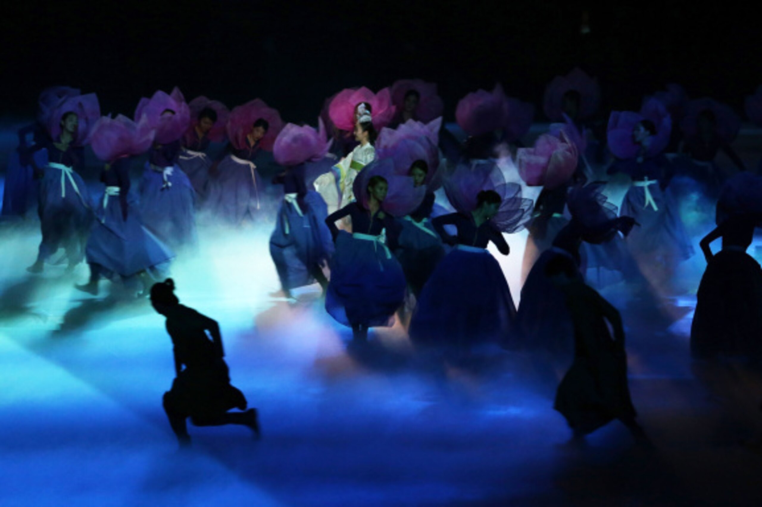 INCHEON, SOUTH KOREA - SEPTEMBER 19:  Dancers perform during the Opening Ceremony ahead of the 2014 Asian Games at Incheon Asiad Stadium on September 19, 2014 in Incheon, South Korea.  (Photo by Chung Sung-Jun/Getty Images)