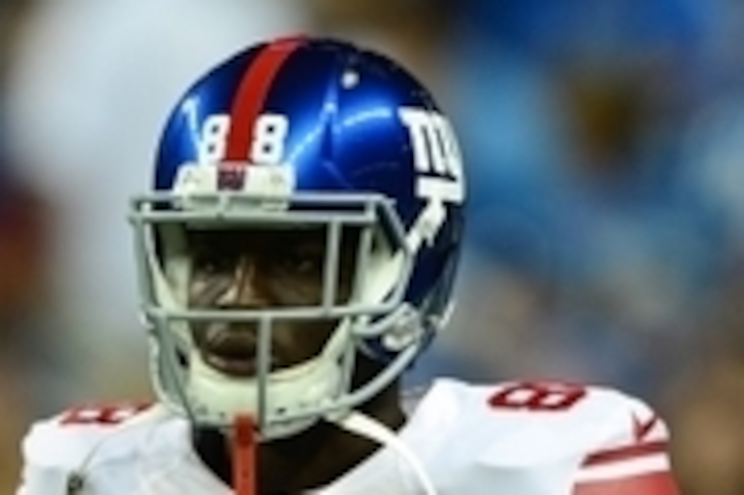 Sep 8, 2014; Detroit, MI, USA; New York Giants wide receiver Corey Washington (88) against the Detroit Lions at Ford Field. Mandatory Credit: Andrew Weber-USA TODAY Sports